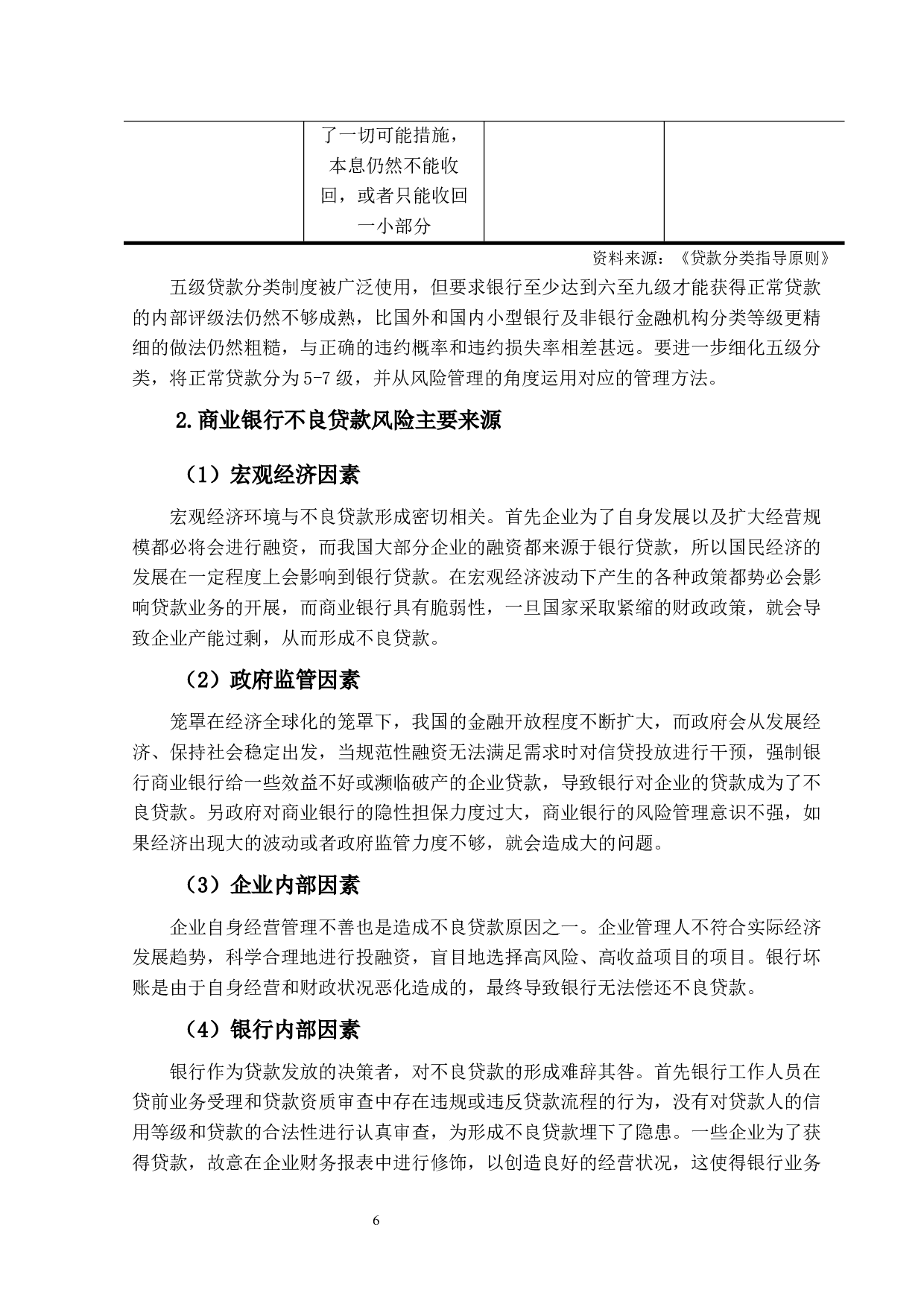 商业银行不良贷款风险管理研究&mdash;&mdash;以华润银行珠海分行为例-16491字.docx 第10页