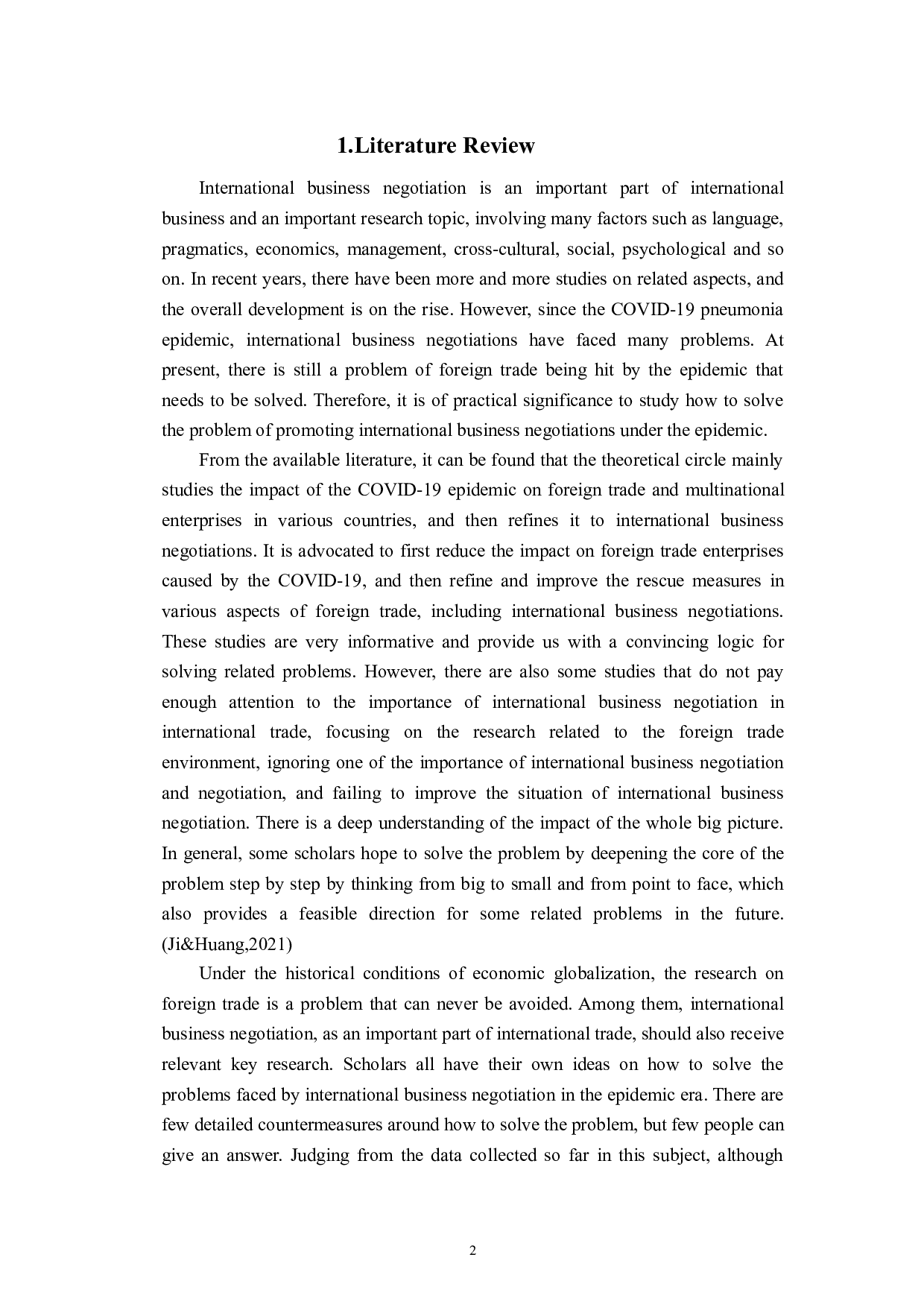 后疫情时代国际商务谈判的问题与对策-6826字.doc 第5页