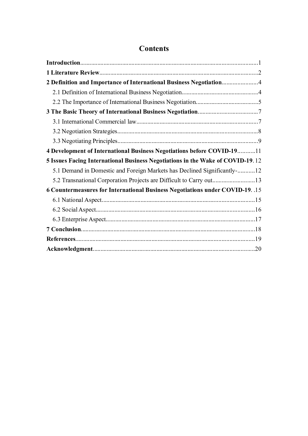 后疫情时代国际商务谈判的问题与对策-6826字.doc 第3页