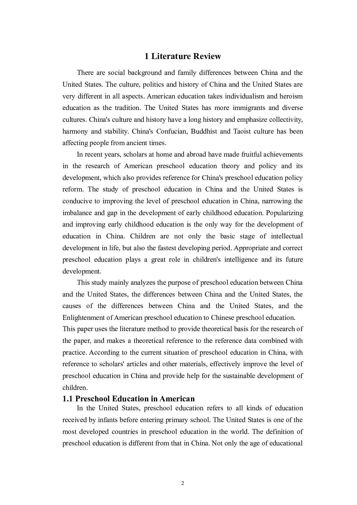 美国学前教育对中国学前教育的启示研究-6583字.doc 第6页