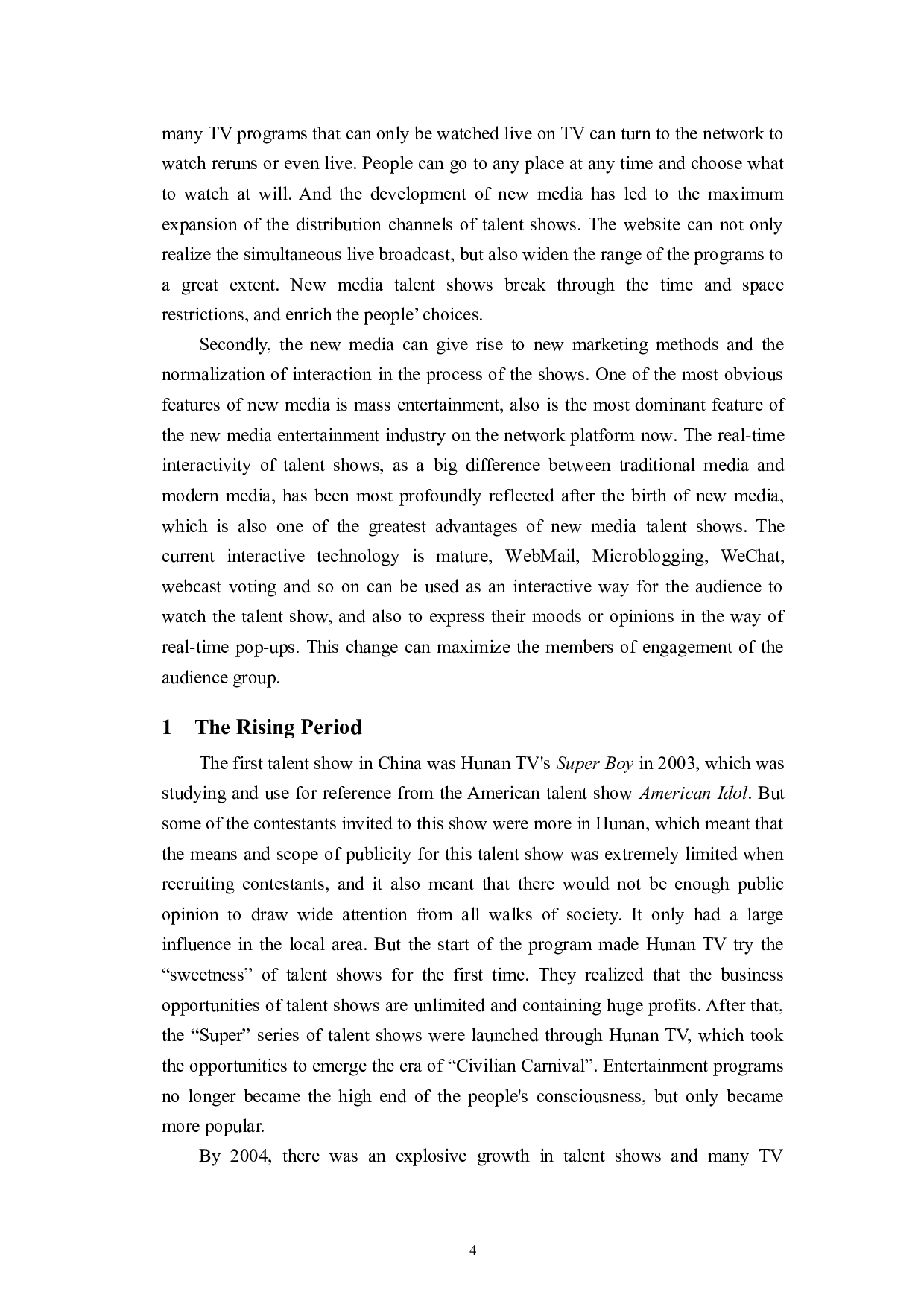 论传统选秀节目与新媒体选秀节目的营销模式-9068字.doc 第7页