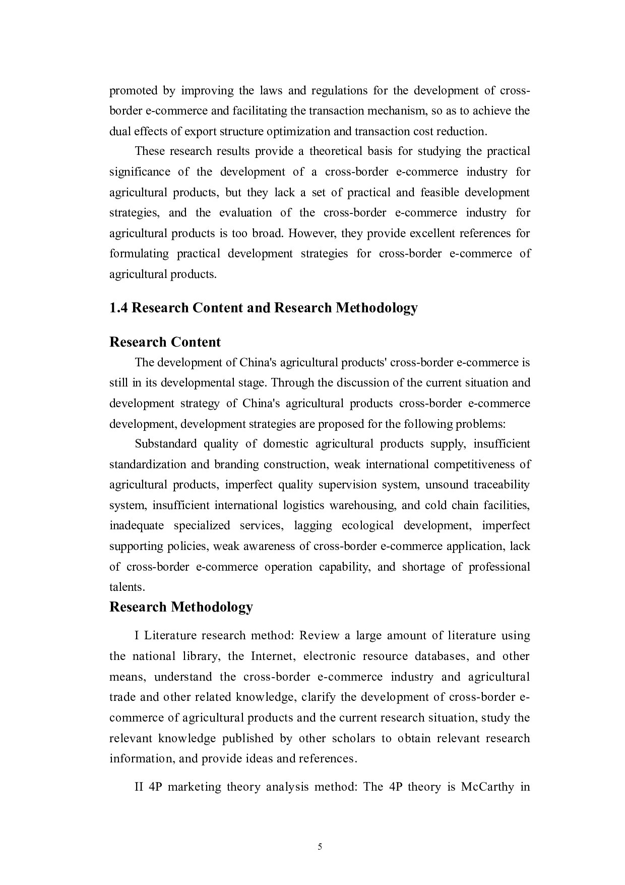 &ldquo;互联网+&rdquo;视域下农产品跨境电商的现状与发展策略研究-8984字.doc 第7页