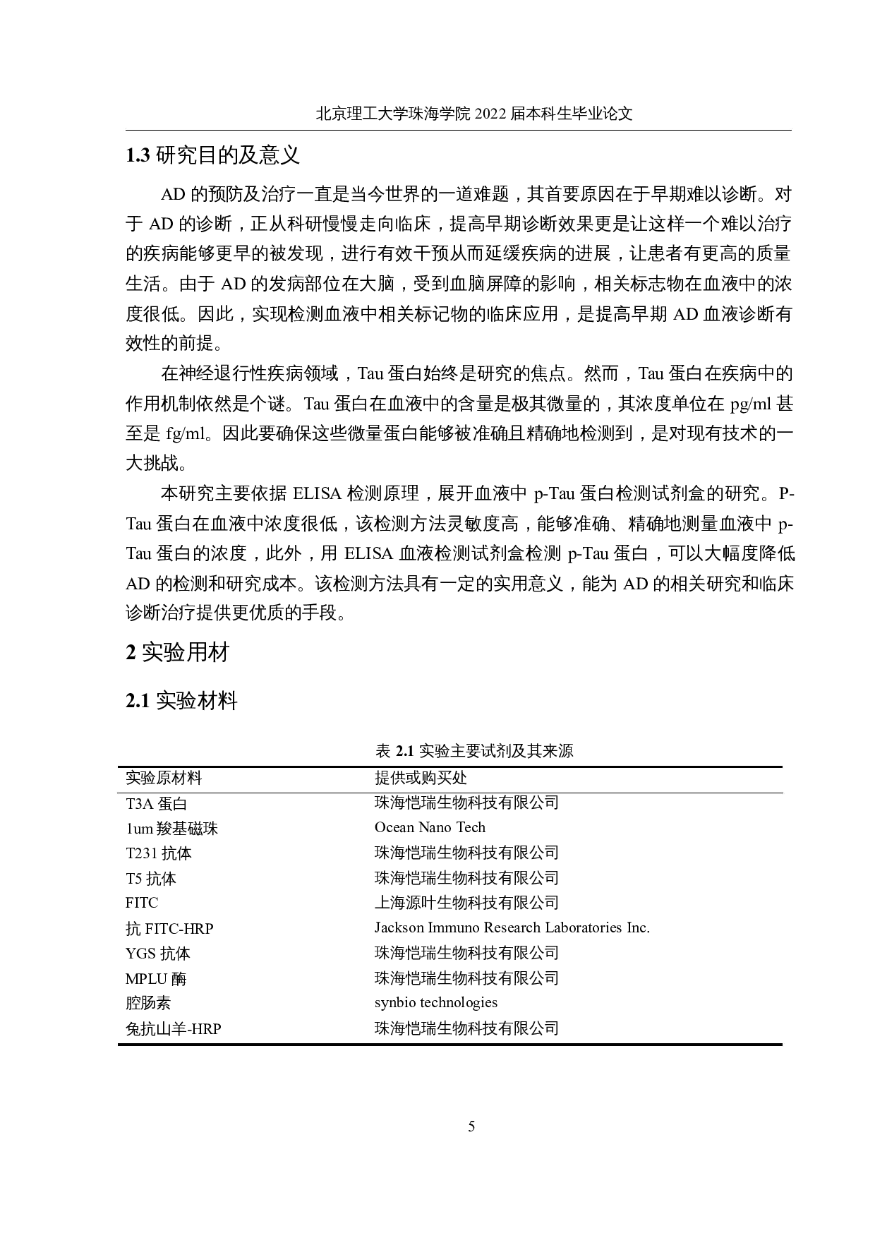 老年痴呆血液检测试剂盒的研究-21604字.docx 第10页