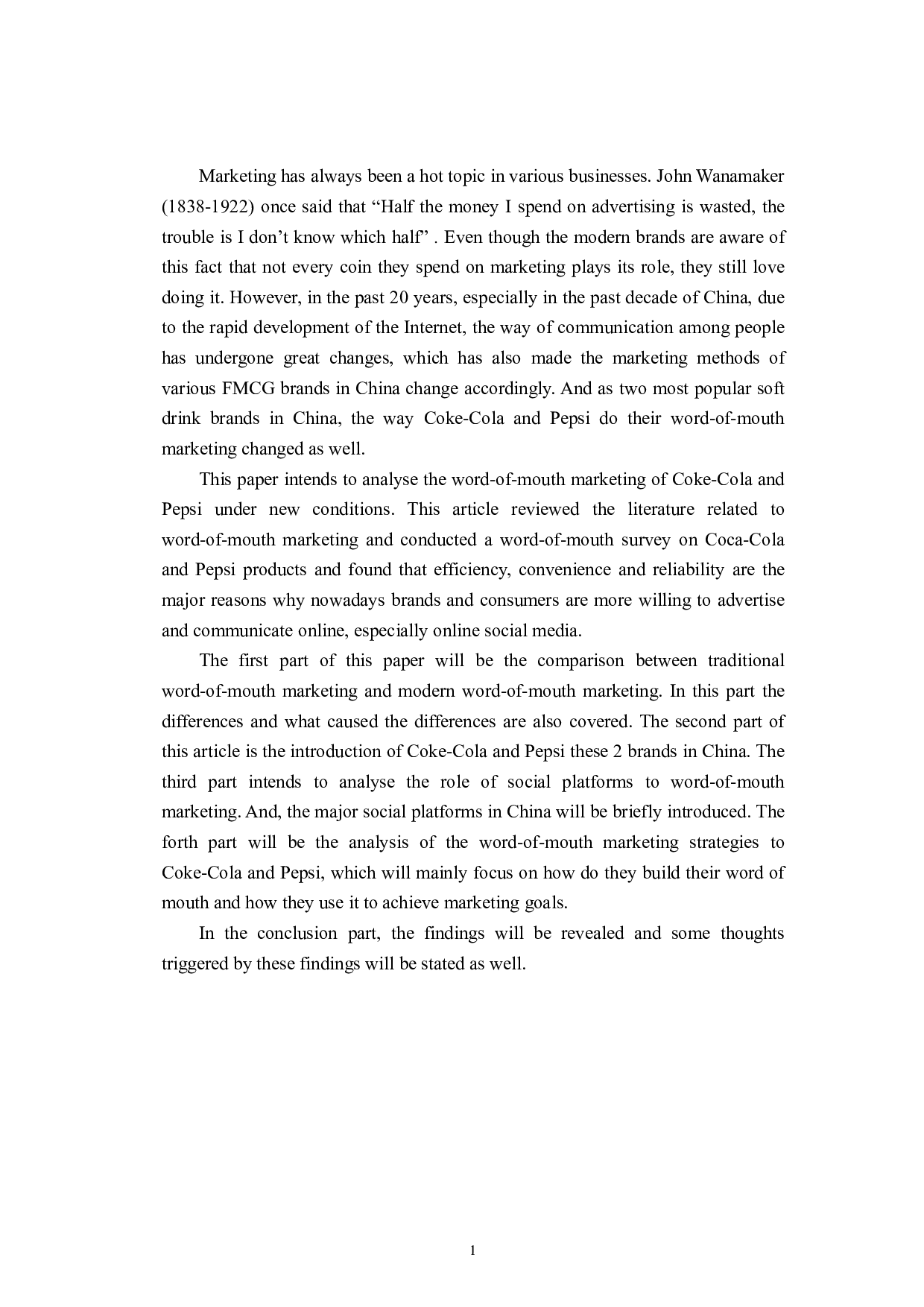 浅析以社交媒体为平台的口碑营销&mdash;&mdash;以可口可乐与百事可乐为例-5837字.pdf 第4页