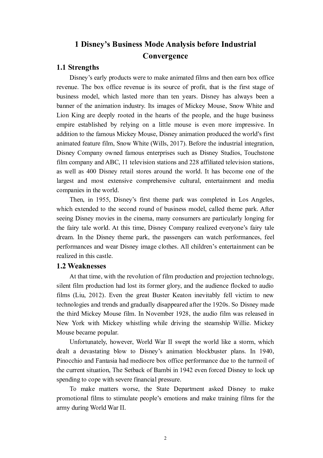 产业融合视角下的迪士尼商业模式分析-5316字.docx 第5页