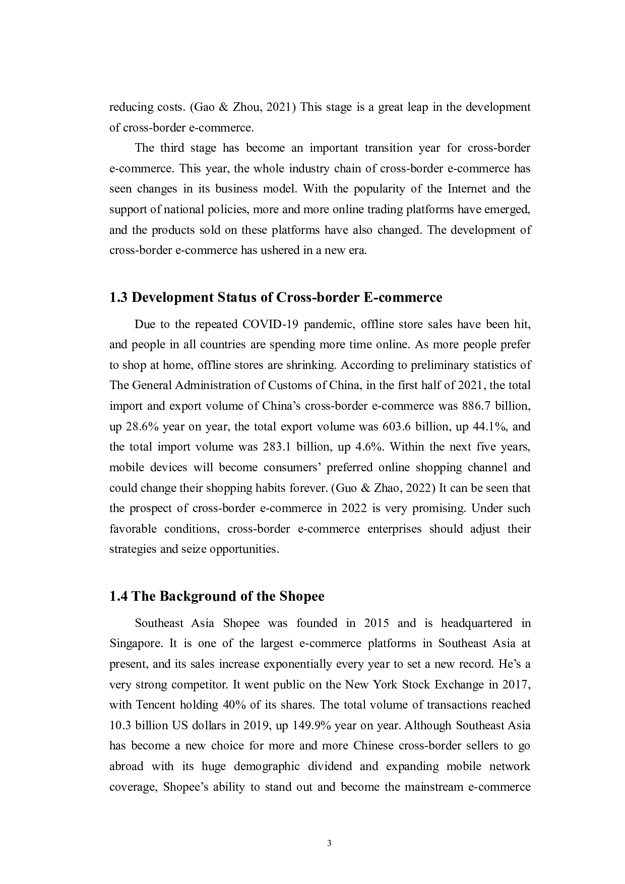东南亚跨境电商企业发展战略分析&mdash;以 Shopee 为例-6518字.pdf 第7页