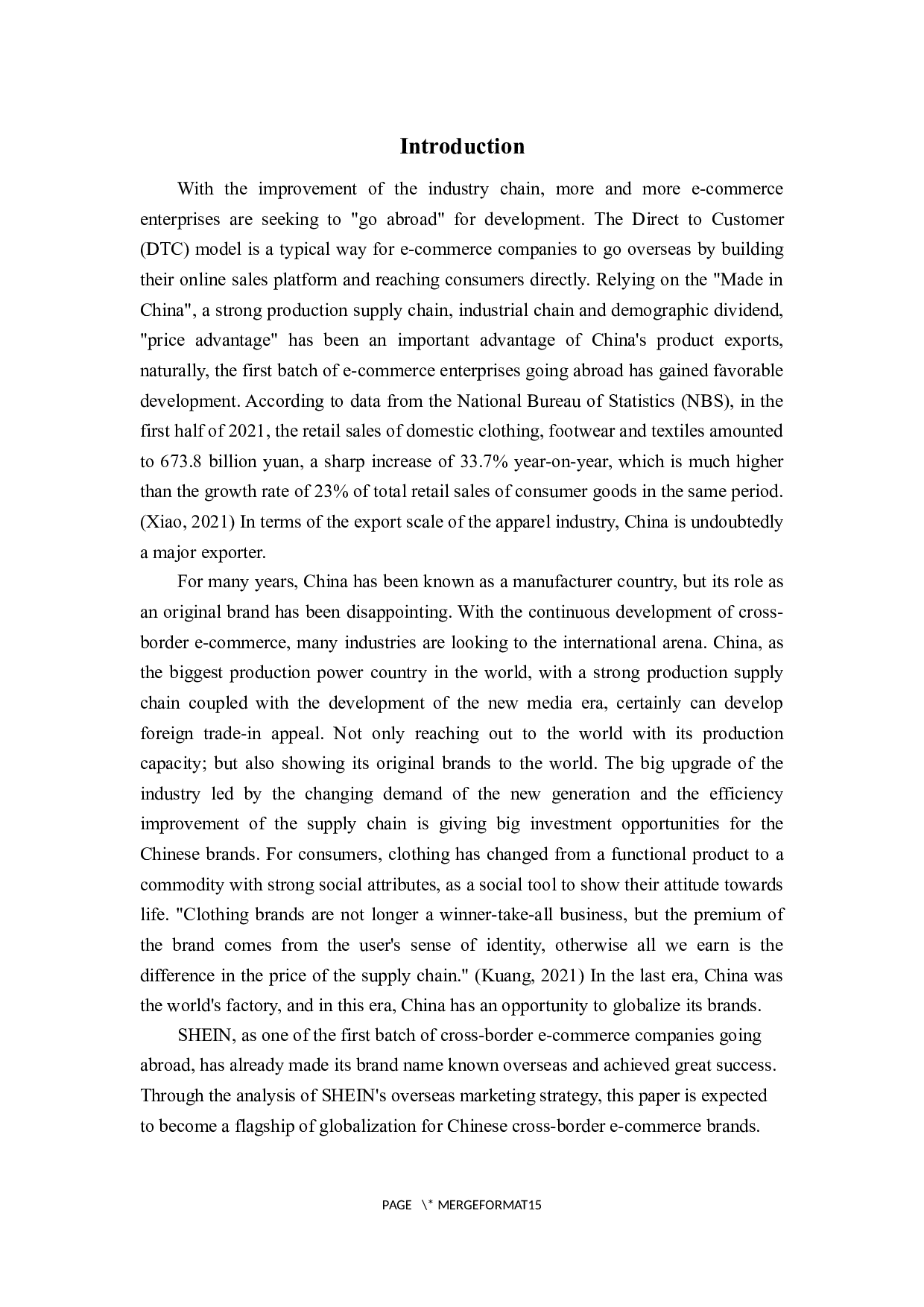 跨境电商平台营销策略分析&mdash;&mdash;以希音为例-5519字.docx 第4页