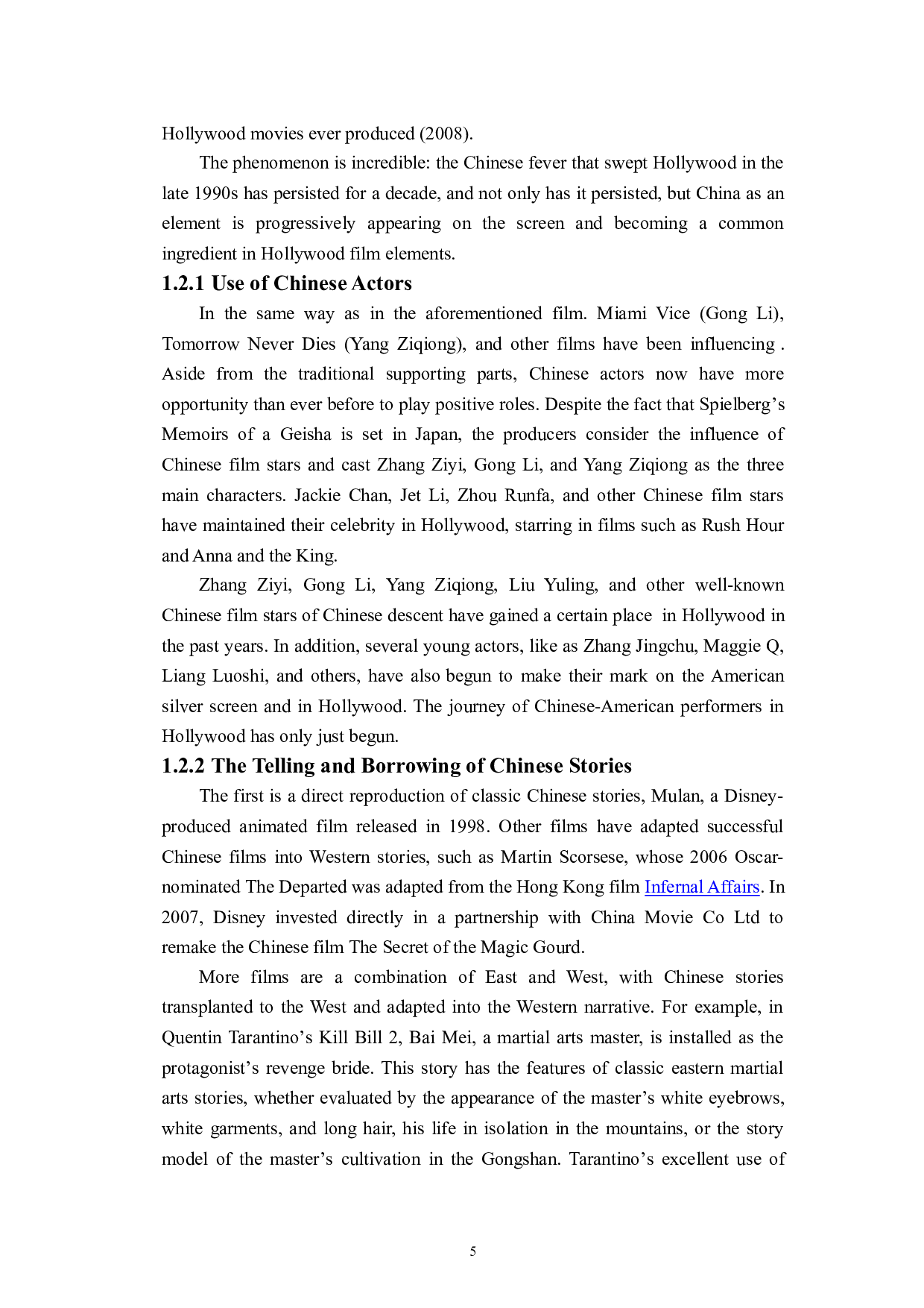 从语言文化角度解析好莱坞电影中的中国元素-5855字.doc 第8页