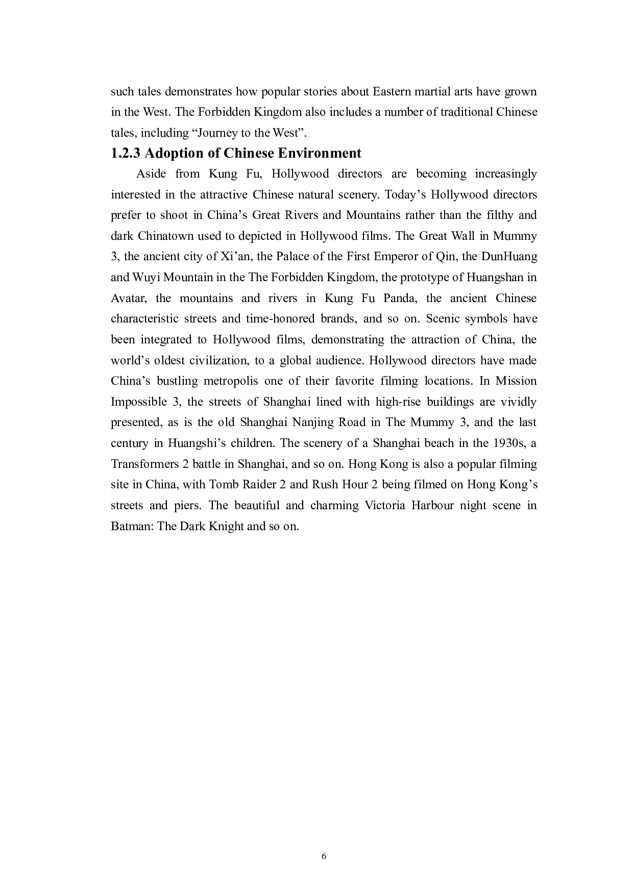 从语言文化角度解析好莱坞电影中的中国元素-5855字.doc 第9页