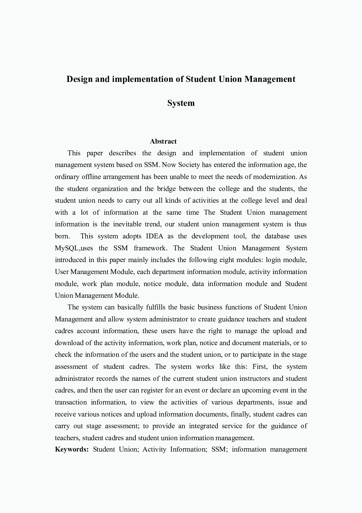 基于SSM的学生会管理系统的设计与实现-26695字.docx 第2页