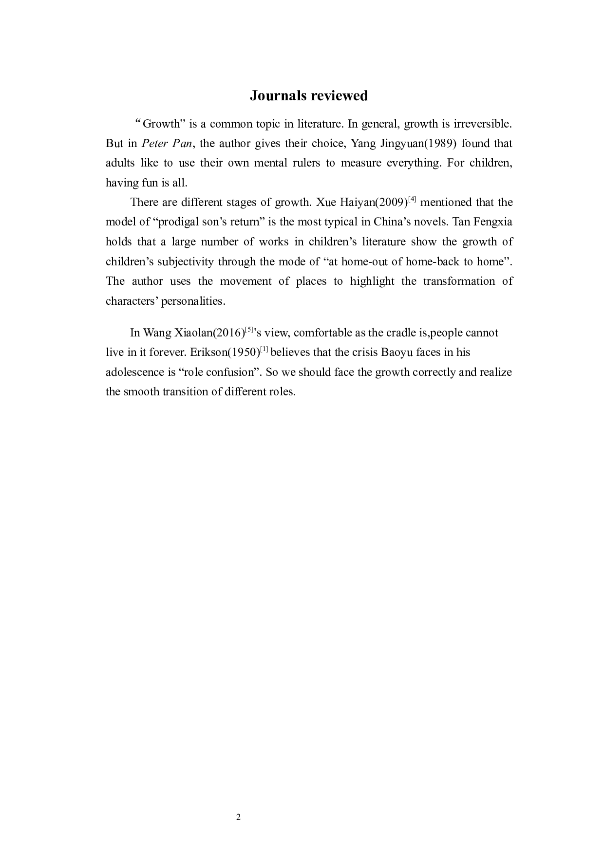 童年的意义之对比分析&mdash;&mdash;以《红楼梦》和《彼得&middot;潘》为例-6620字.docx 第6页