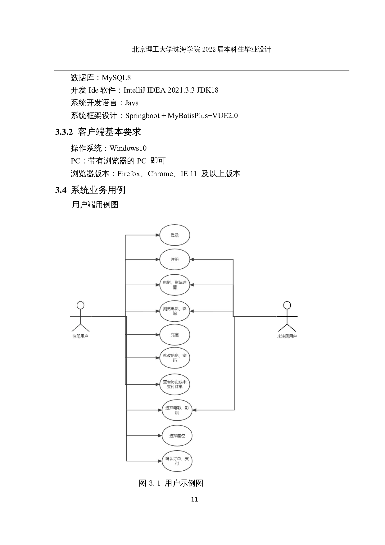 基于SpirngBoot的电影购票网站系统的设计与实现-14730字.docx 第10页
