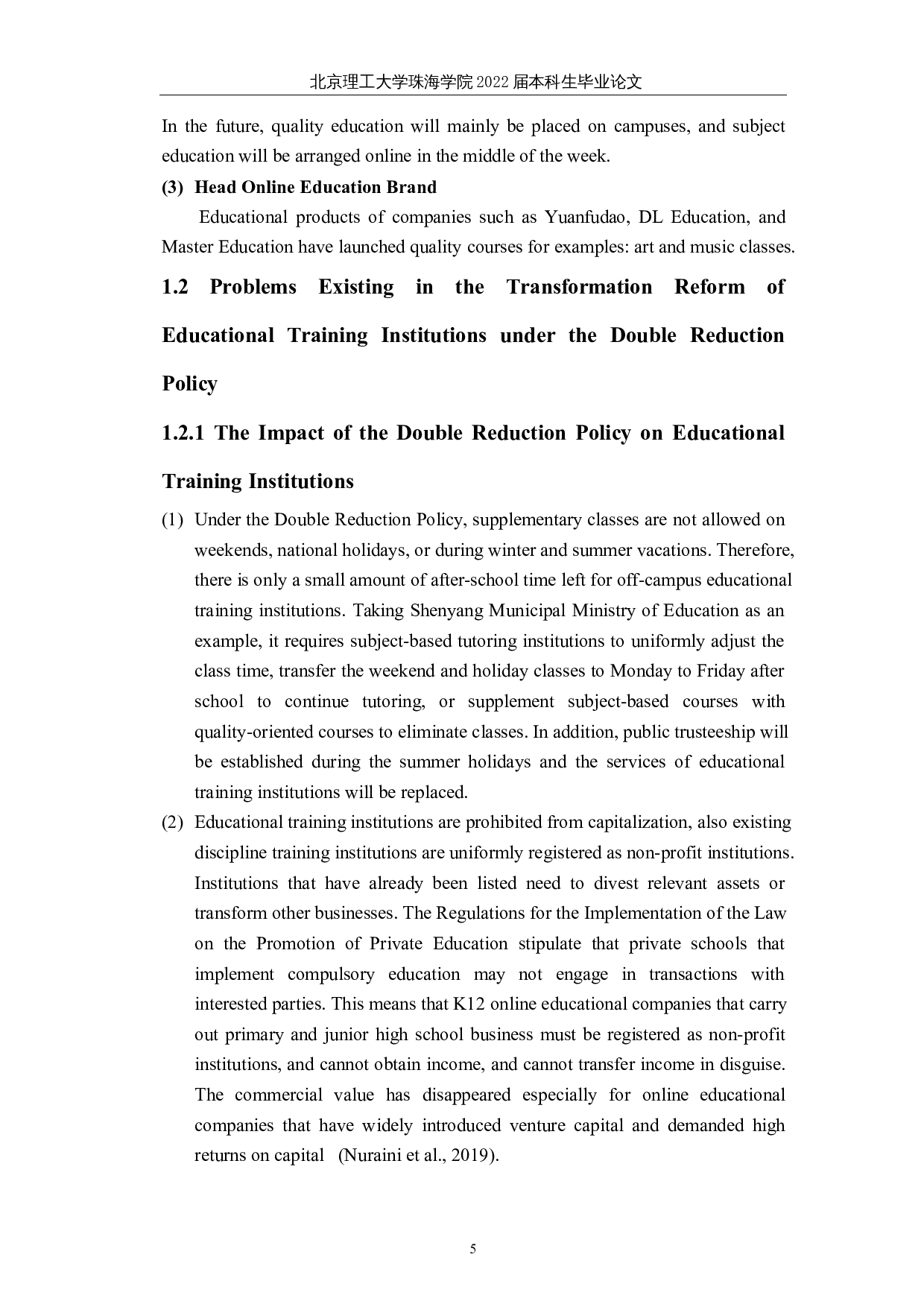 双减政策下的教育培训机构改革研究&mdash;&mdash;以新东方教育科技集团为例-9645字.docx 第8页