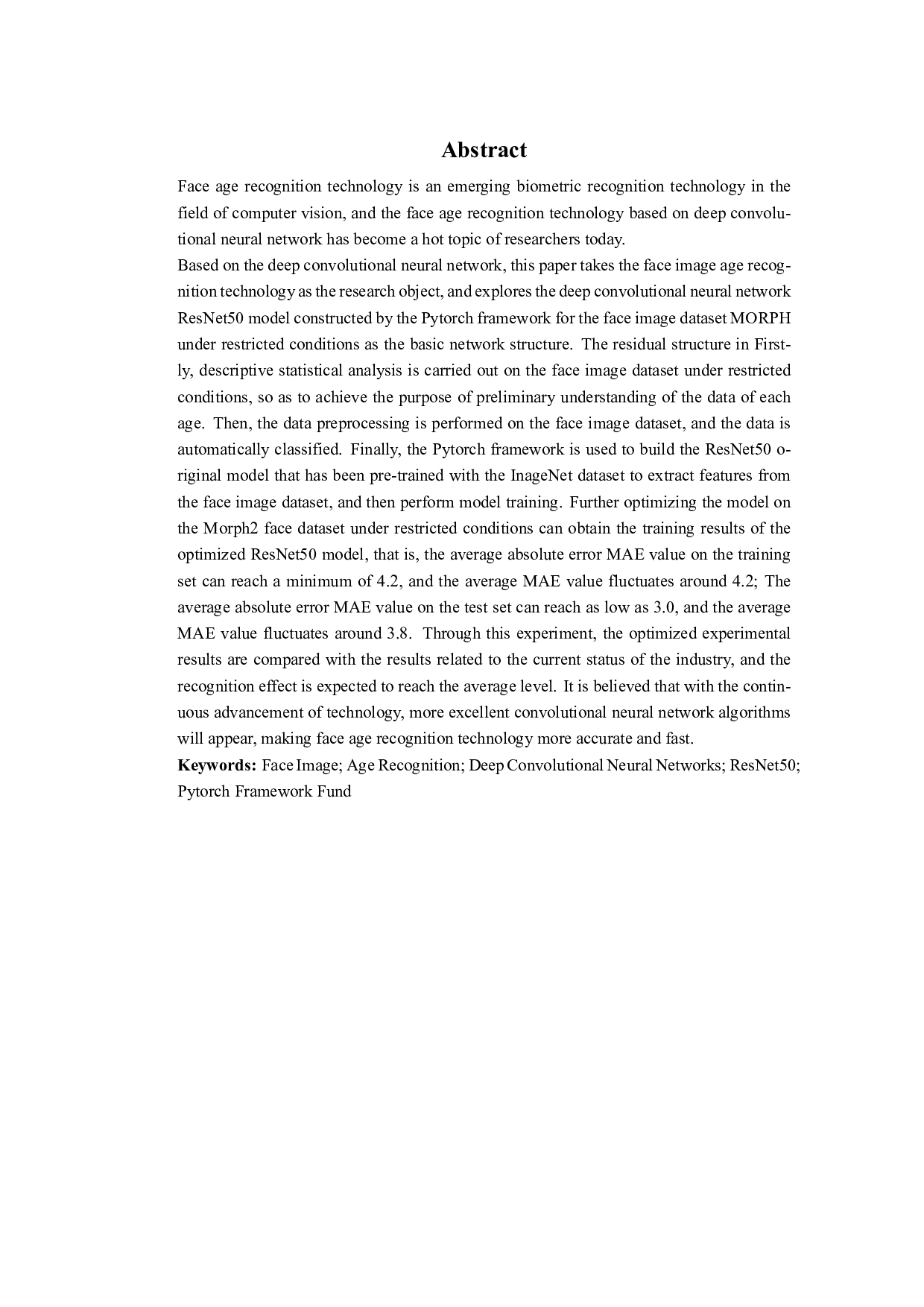 基于深度学习的人脸年龄识别研究-12850字.pdf 第2页