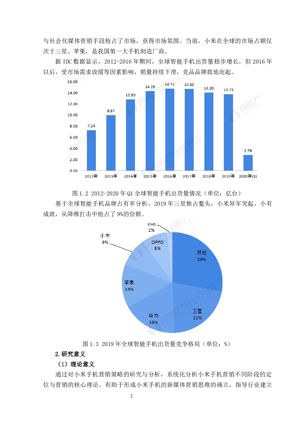 新媒体环境下小米手机的营销策略-15003字.docx 第6页