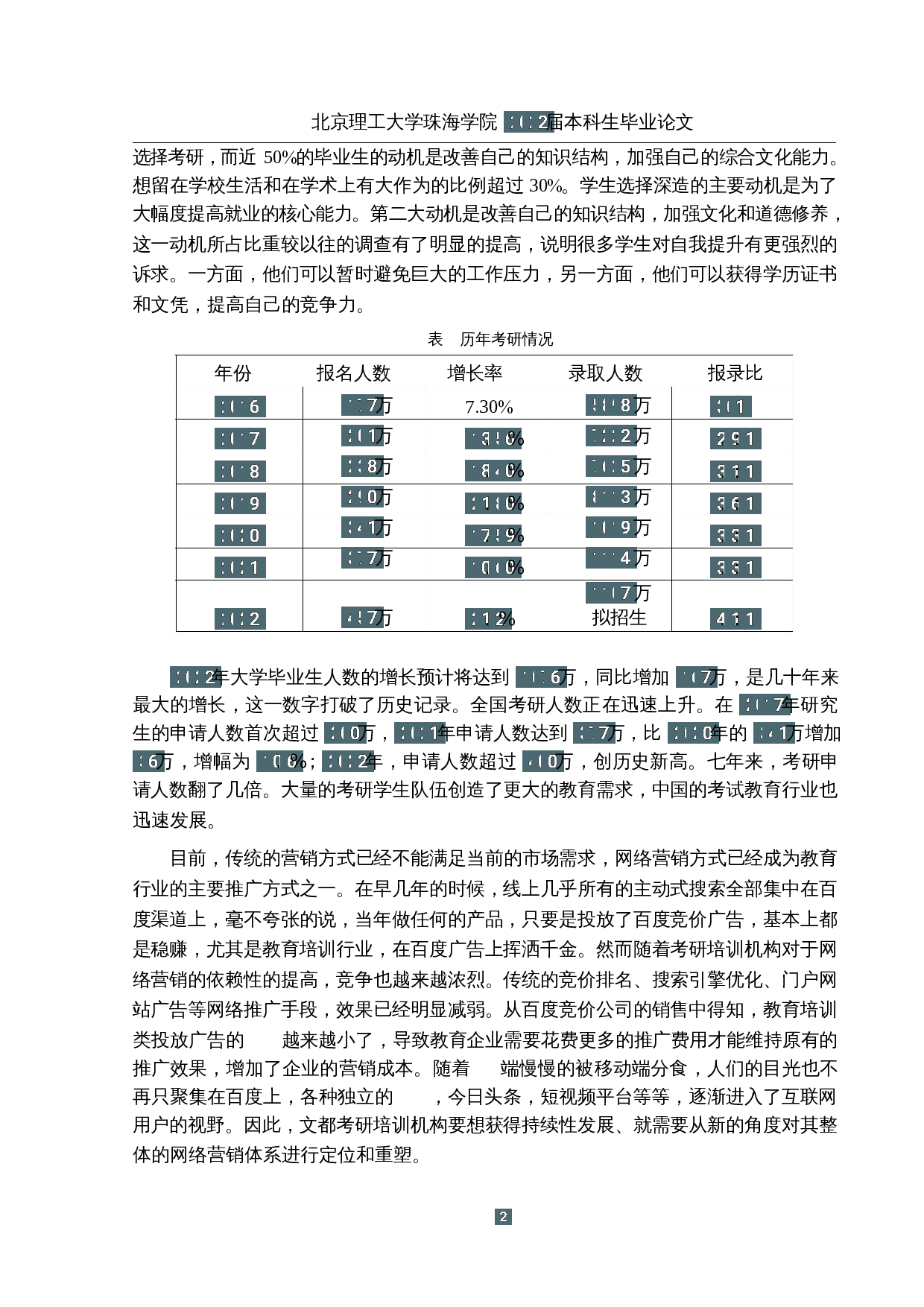 文都考研培训机构网络营销策略优化研究-28513字.docx 第7页