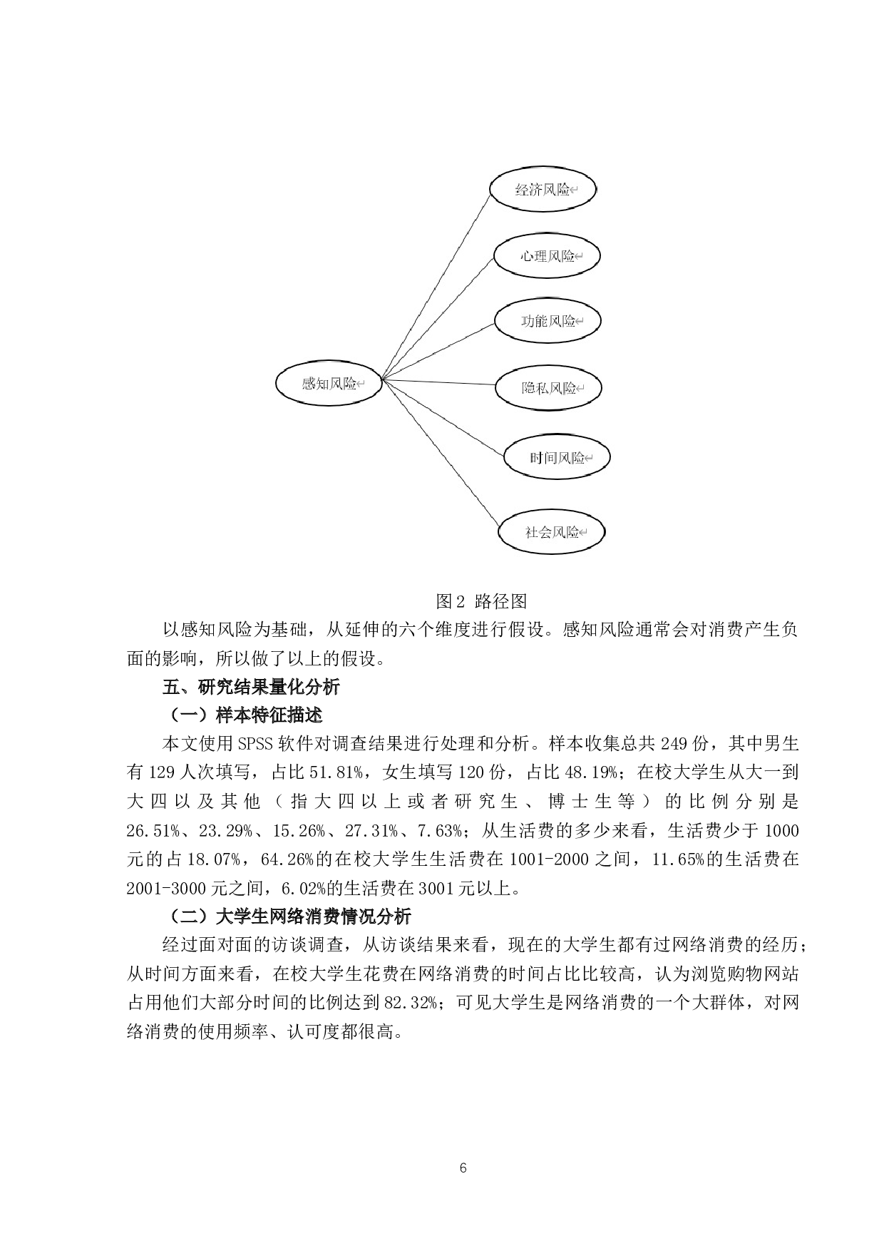 感知风险对大学生网络消费偏好影响研究-13897字.docx 第9页