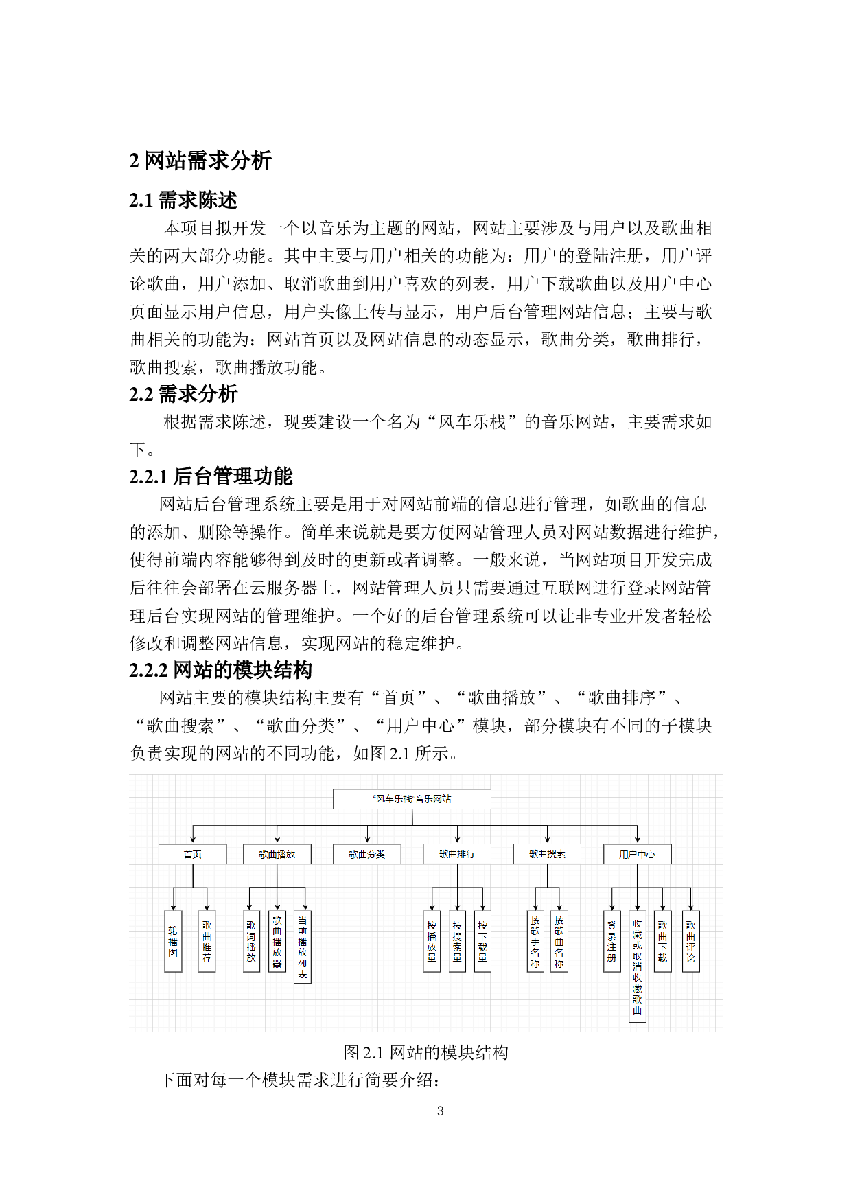 基于django框架的个性化音乐网站的设计与实现-23522字.doc 第7页