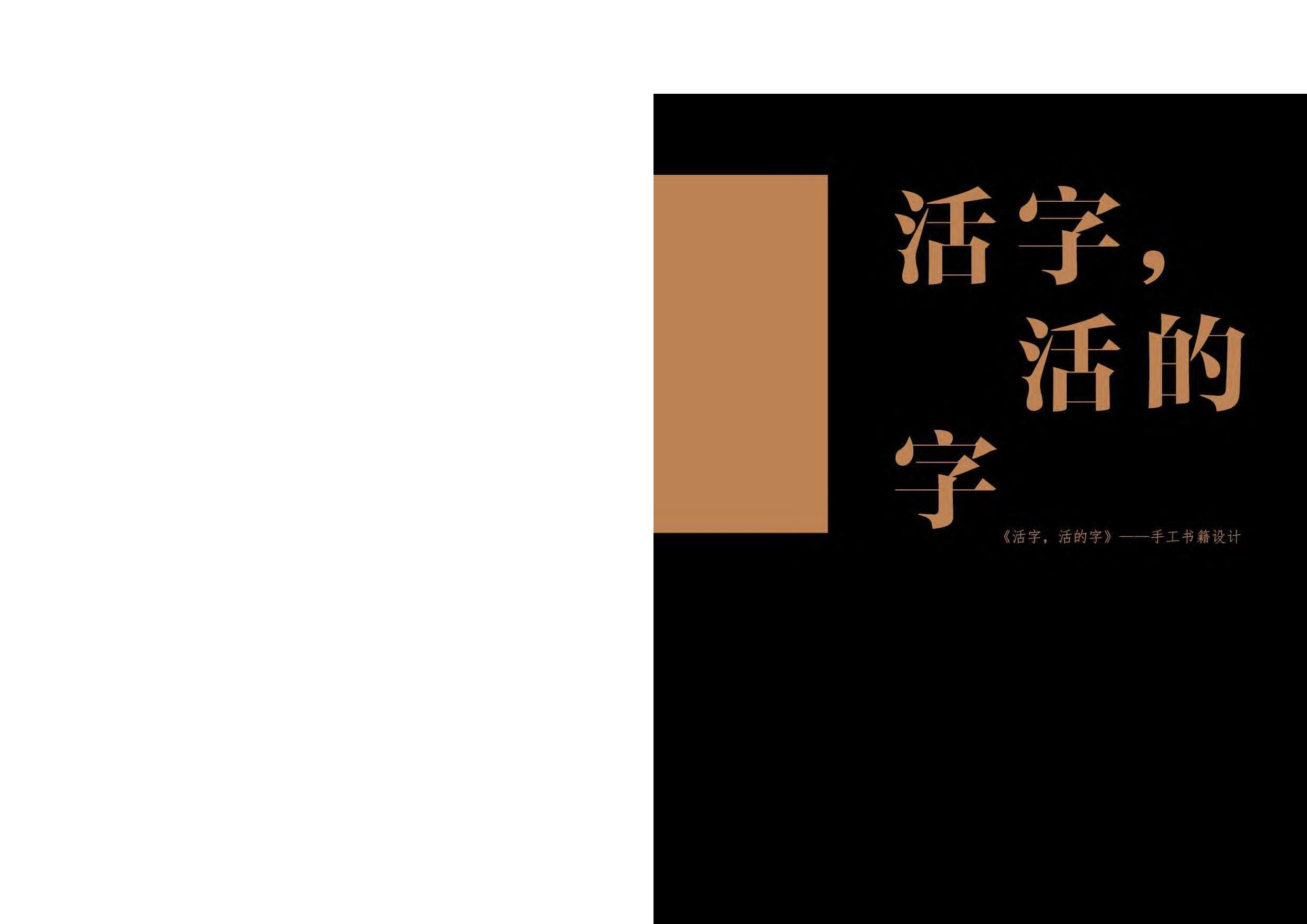 《活字，活的字》&mdash;&mdash;手工书籍设计-0字.pdf 第1页