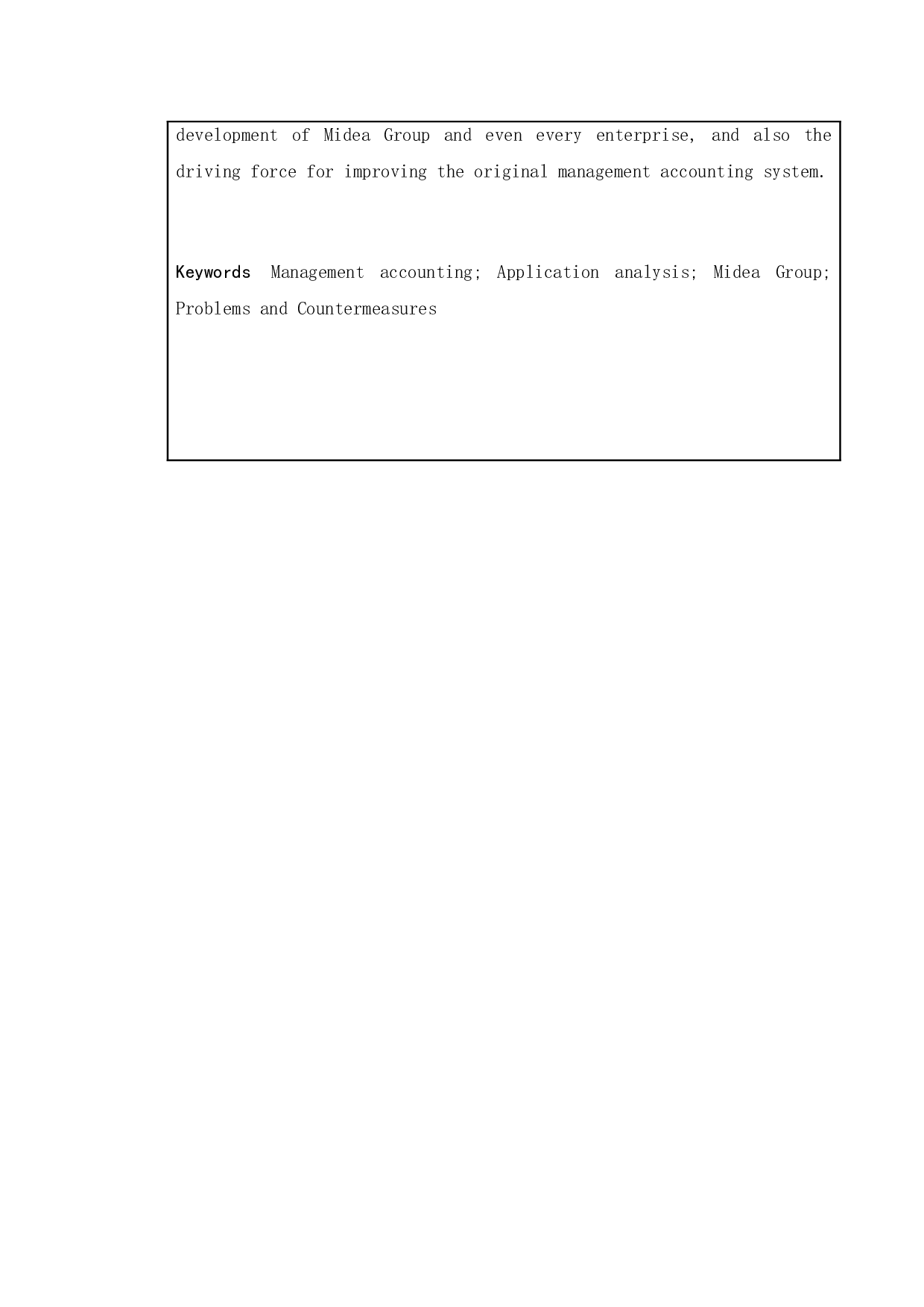 管理会计在我国企业的应用研究&mdash;&mdash;以美的集团为例-15058字.doc 第3页