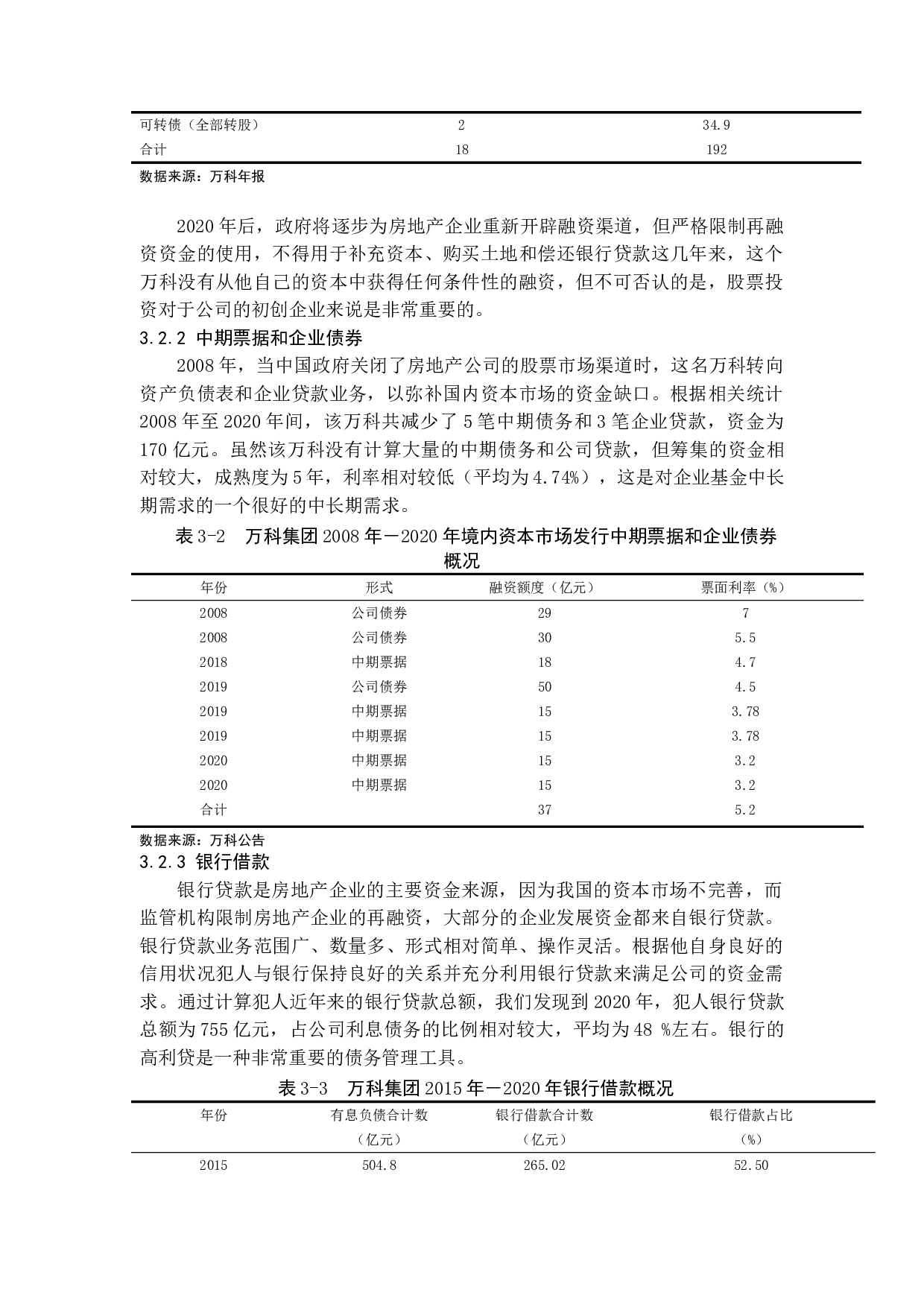 企业筹资风险的成因及控制策略&mdash;&mdash;以万科集团为例-12642字.doc 第10页