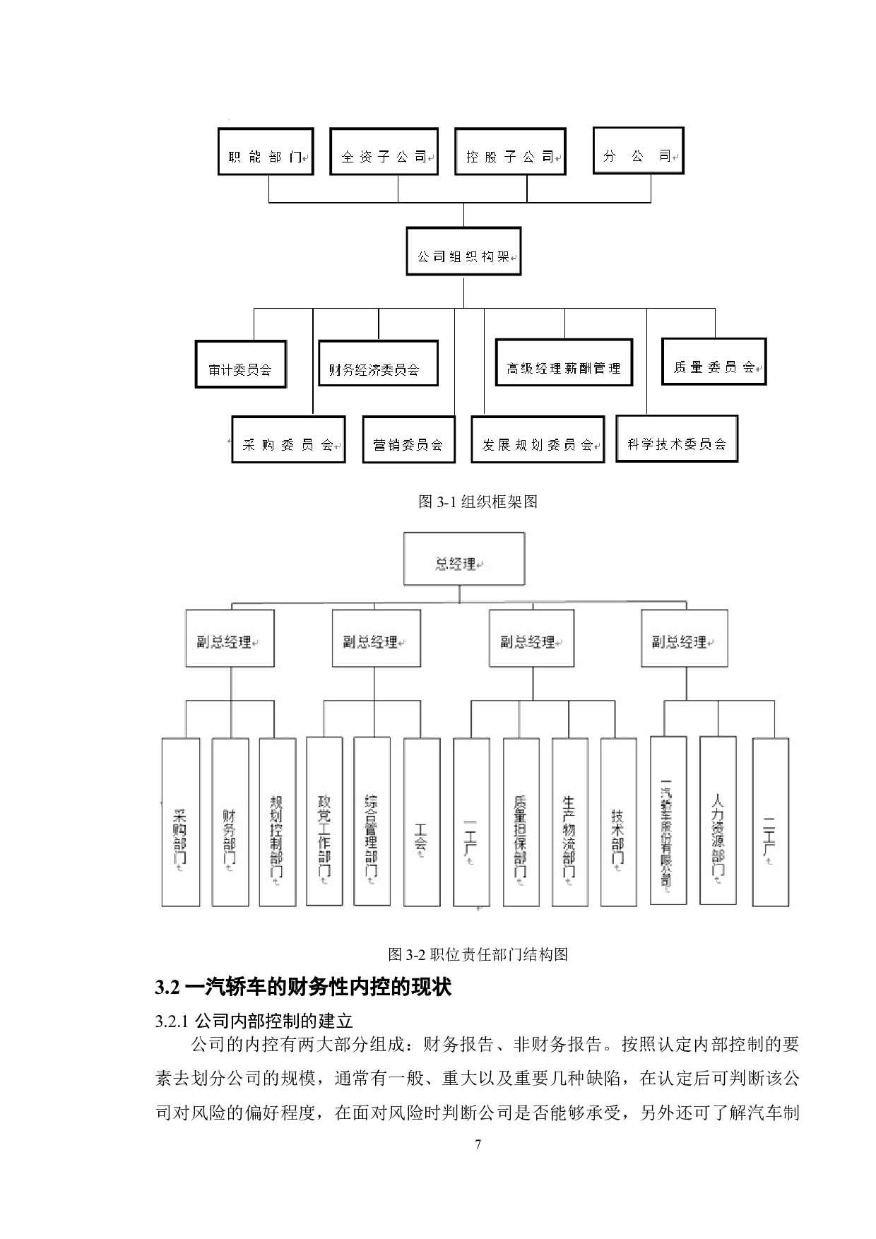上市公司内部控制存在的问题及对策&mdash;&mdash;以一汽轿车有限公司为例-15364字.doc 第10页