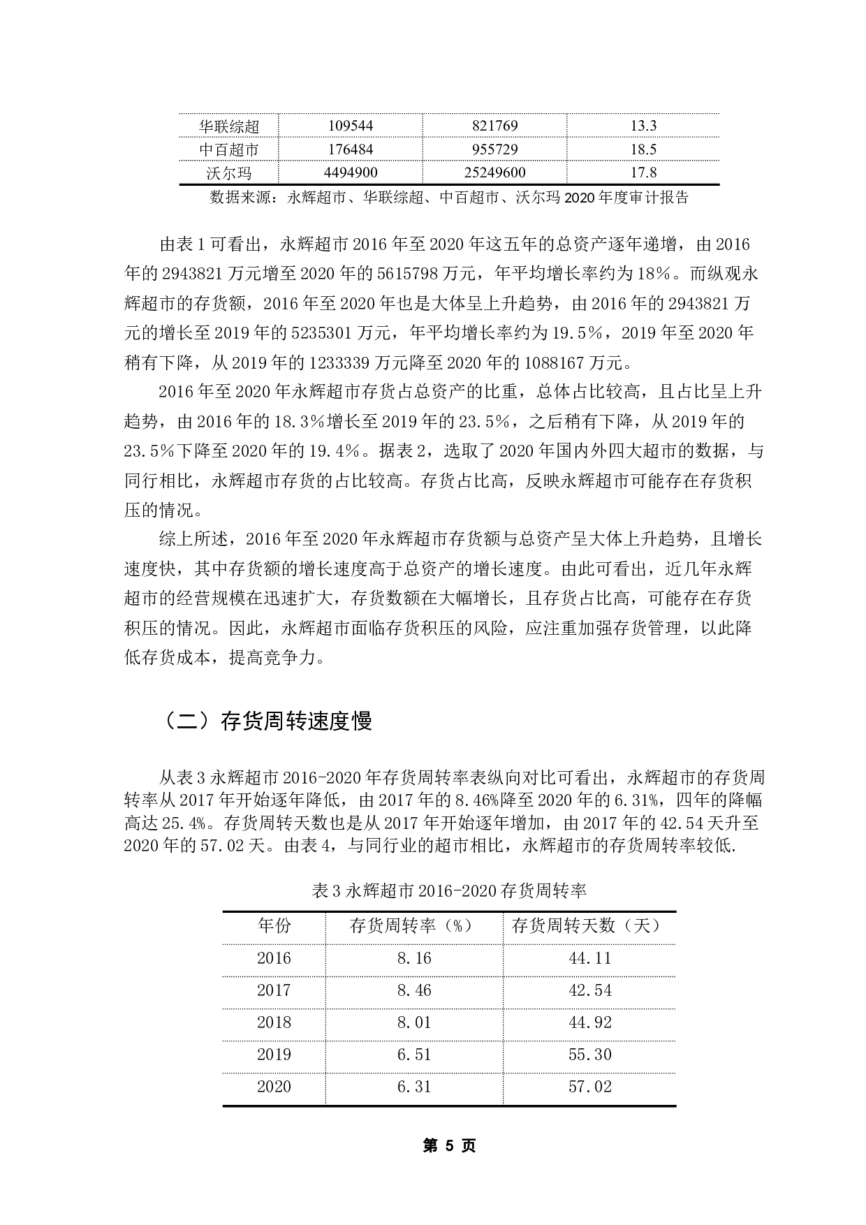 零售企业存货管理模式探析&mdash;&mdash;以永辉超市为例-9756字.docx 第9页