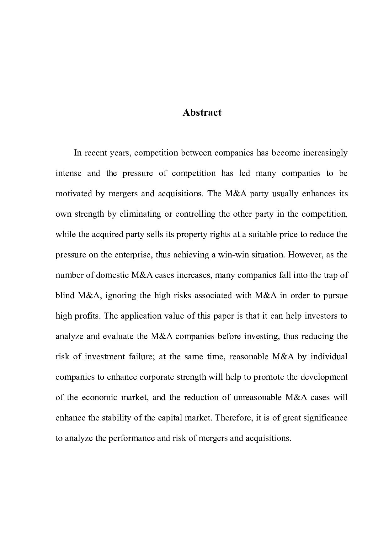 融创并购万达文旅绩效及风险研究-17103字.docx 第2页