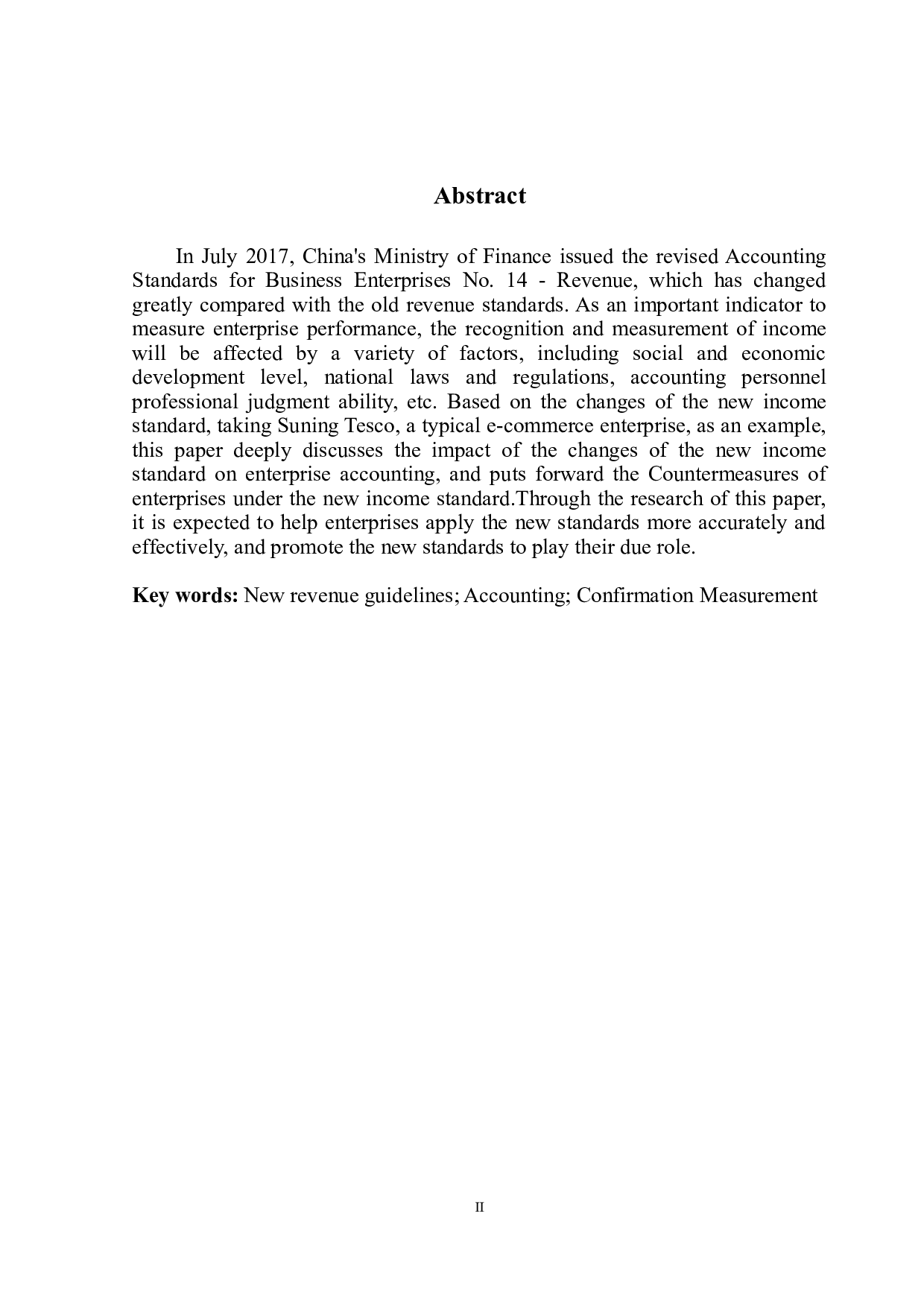 新收入准则变化对企业会计核算的影响-9845字.doc 第3页