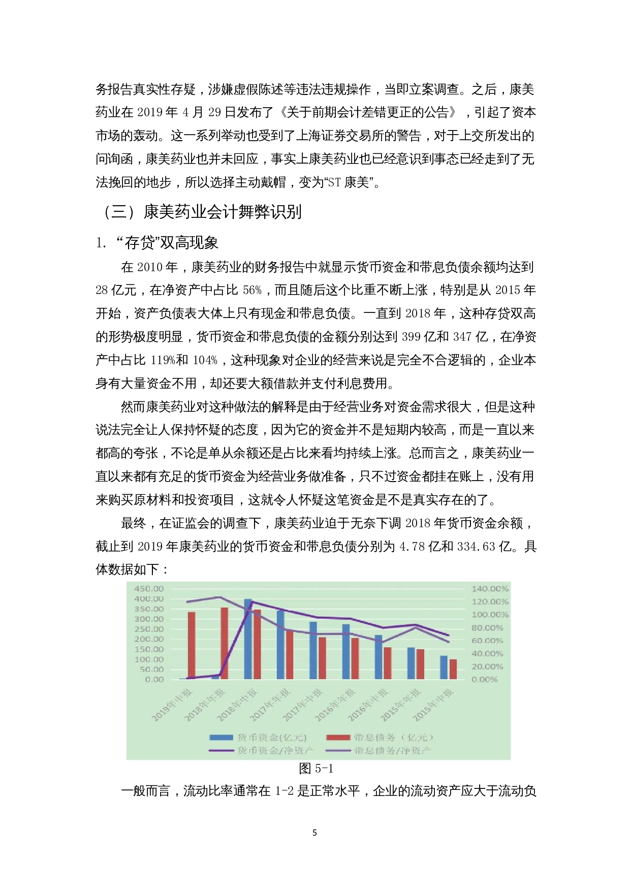 A股医药类上市公司舞弊及对策&mdash;&mdash;以康美药业为例-10702字.docx 第8页