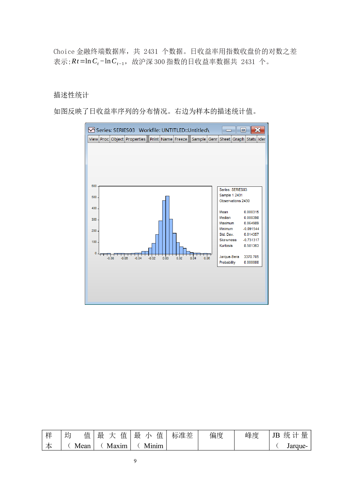 沪深300股指期货对A股市场价格波动影响研究-8424字.docx 第8页