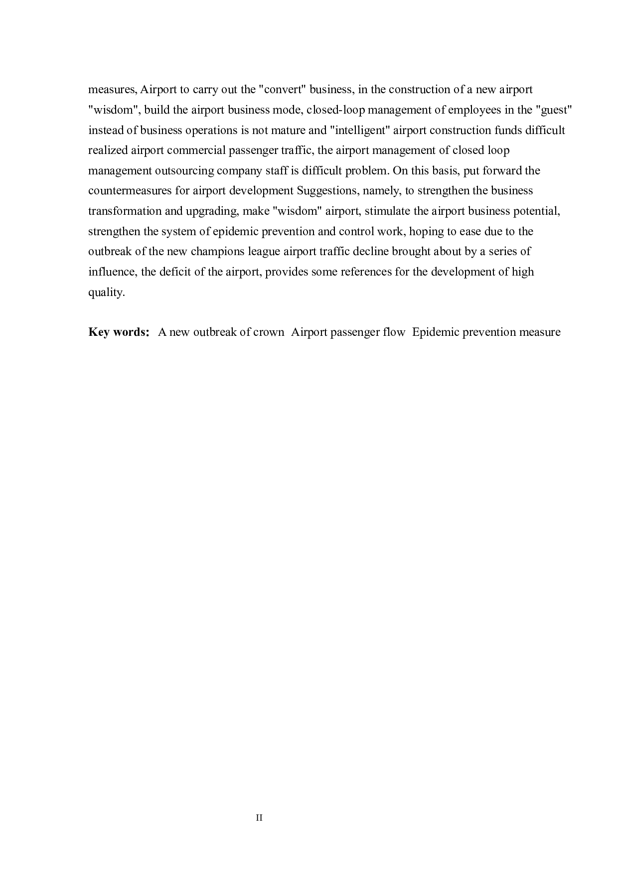 新冠疫情对机场客流量影响现状及对策分析-10133字.docx 第3页