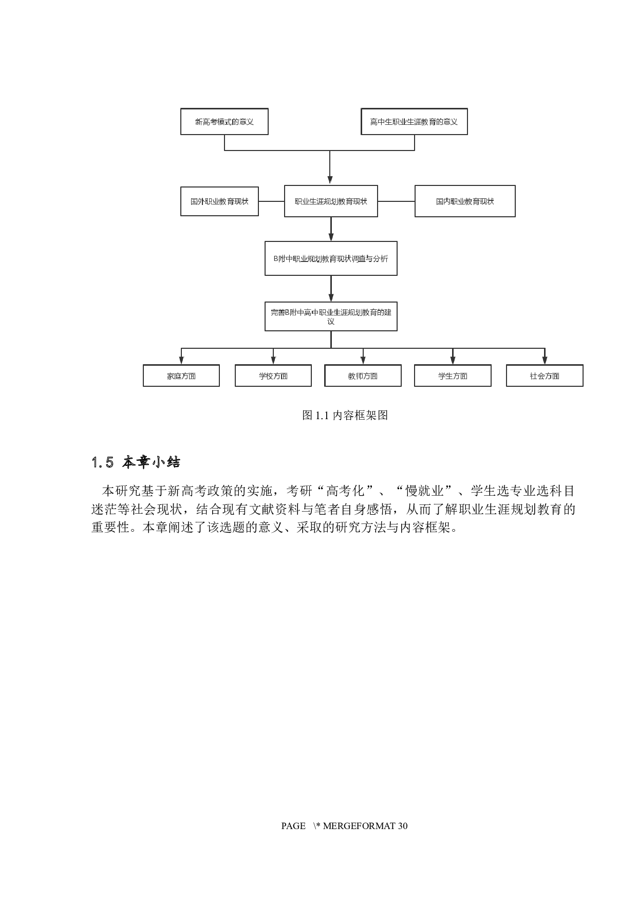 新高考模式下高中职业生涯规划教育现状研究&mdash;&mdash;以珠海市B附中为例-14503字.docx 第7页