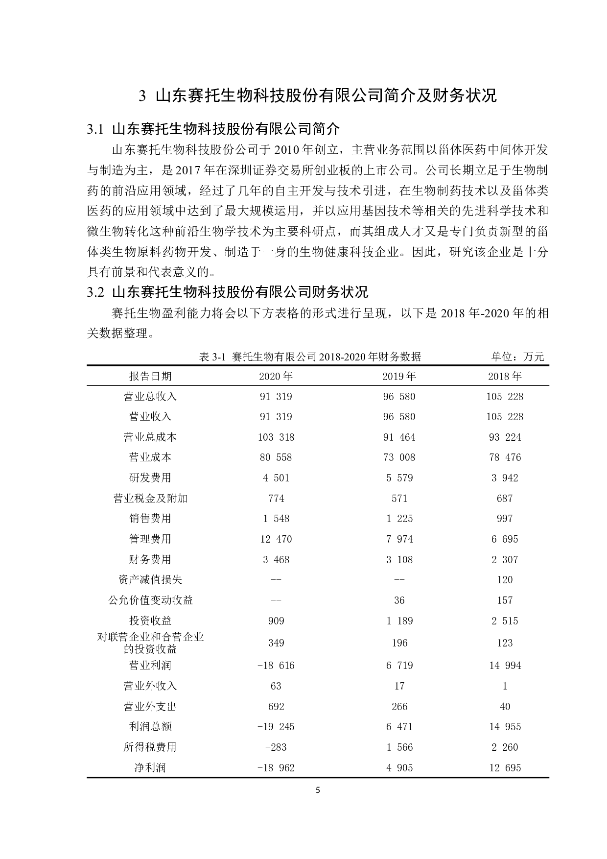 山东赛托生物科技股份有限公司盈利能力分析-16275字.docx 第9页