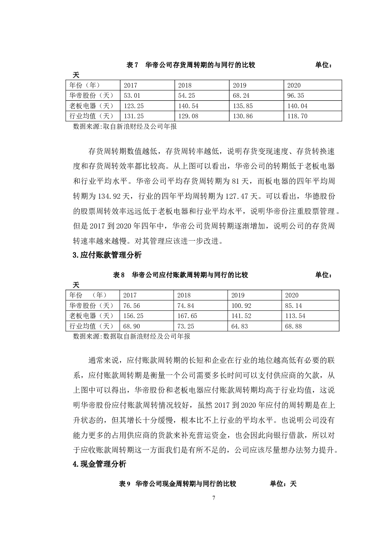 华帝公司营运资金管理分析-10012字.doc 第10页