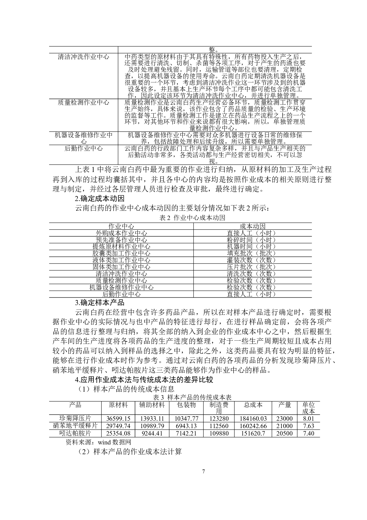作业成本法在医药行业成本核算中的应用分析&mdash;&mdash;以云南白药为例-13310字.doc 第9页