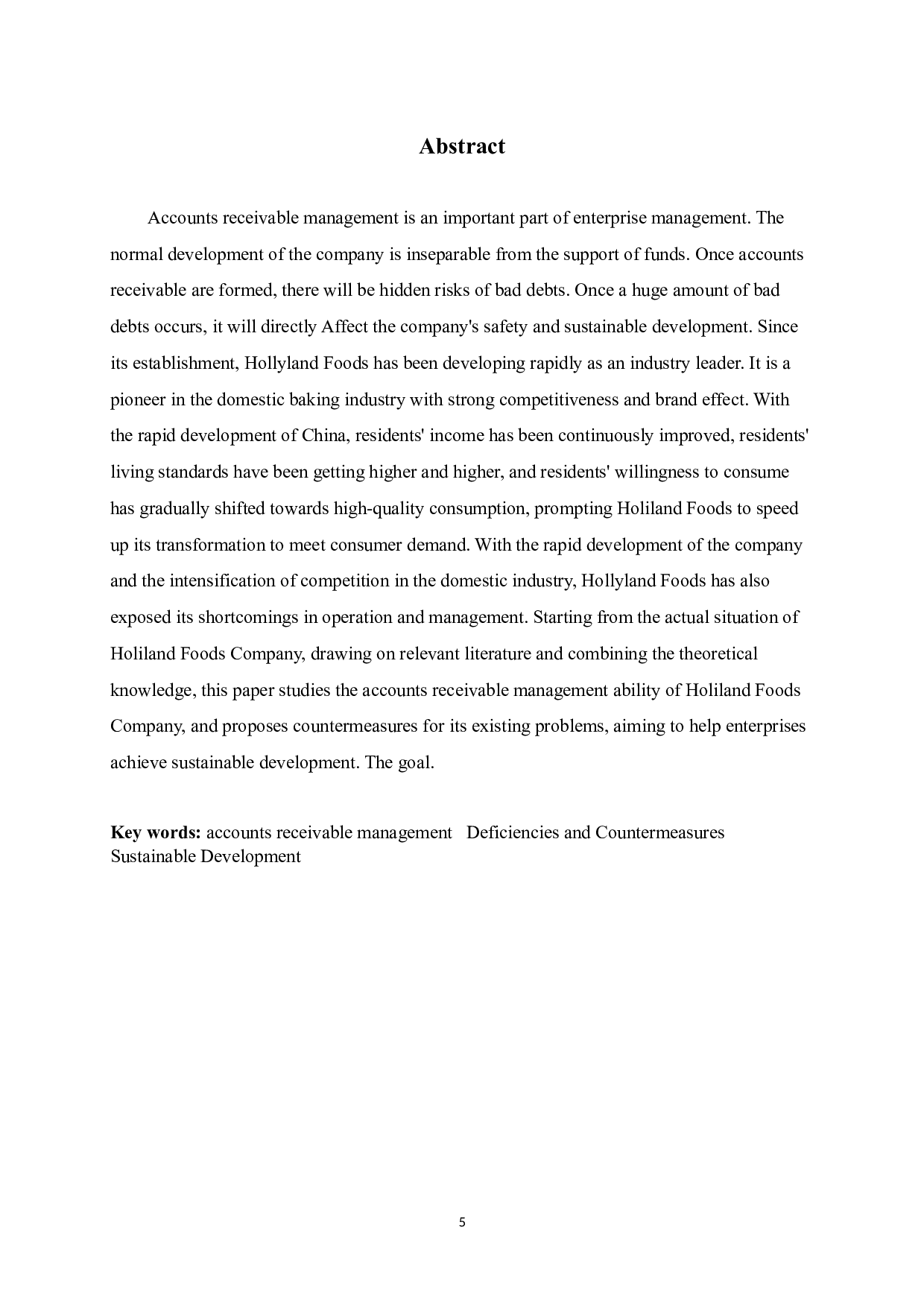 好利来食品公司应收账款管理中存在的问题及对策-9660字.docx 第2页