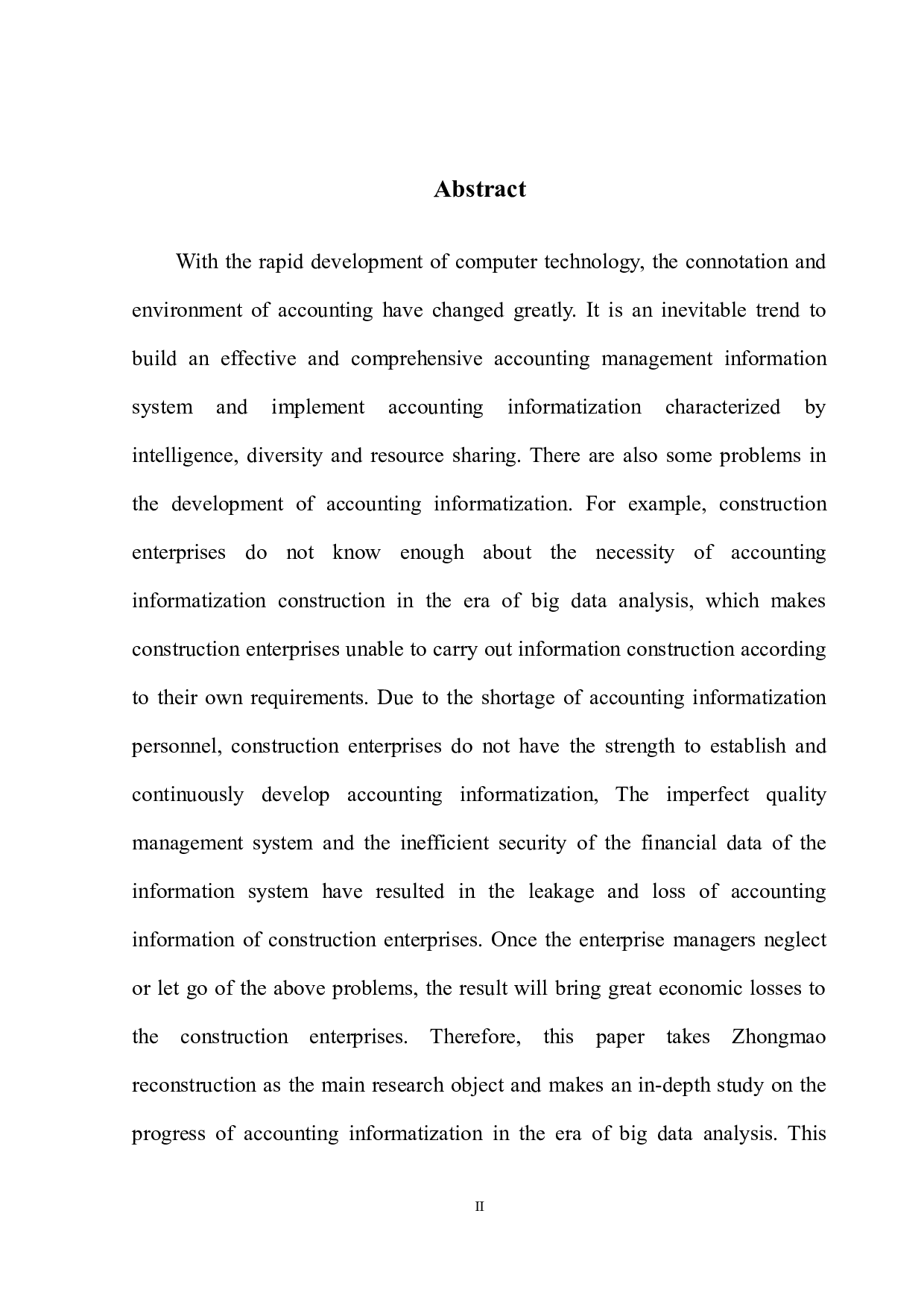 大数据时代下建筑企业的会计信息化风险及防范-12046字.docx 第4页