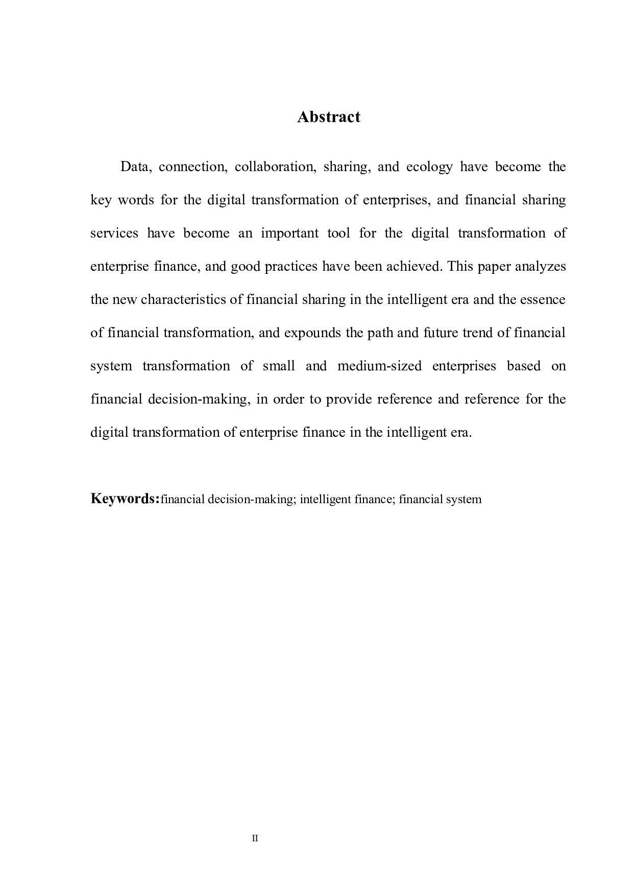 基于财务决策下中小型企业智能财务系统应用分析-9051字.docx 第4页