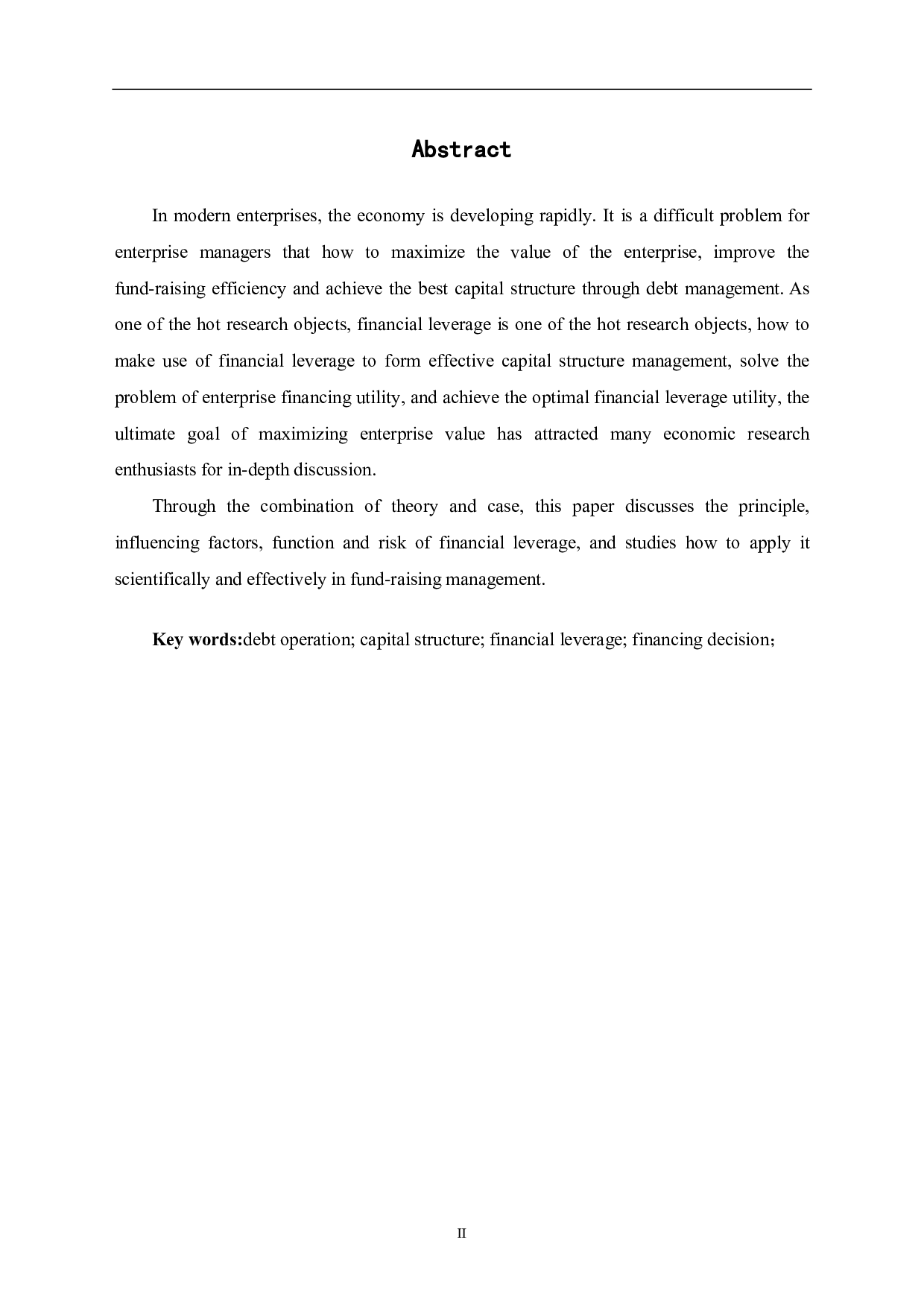 财务杠杆以及在筹资决策中的运用&mdash;&mdash;吉利收购沃尔沃为例-6876字.pdf 第2页