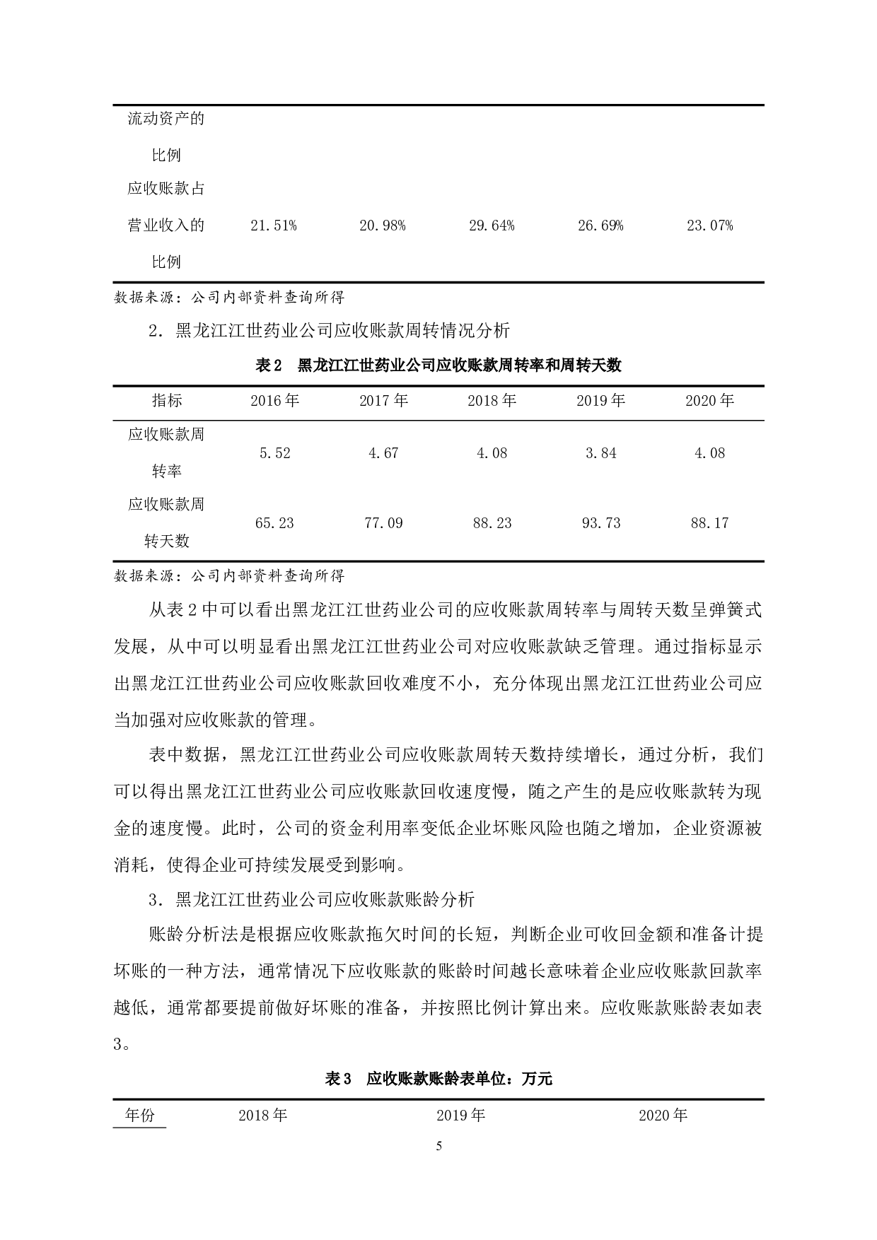 黑龙江江世药业有限公司应收账款管理研究-12037字.docx 第9页