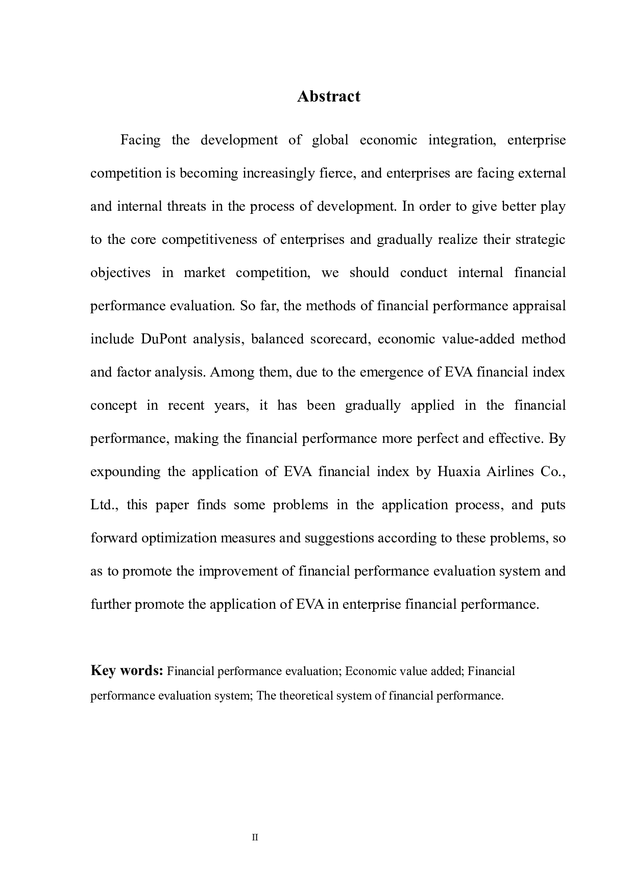 基于EVA的华夏航空财务绩效评价分析-10139字.docx 第4页