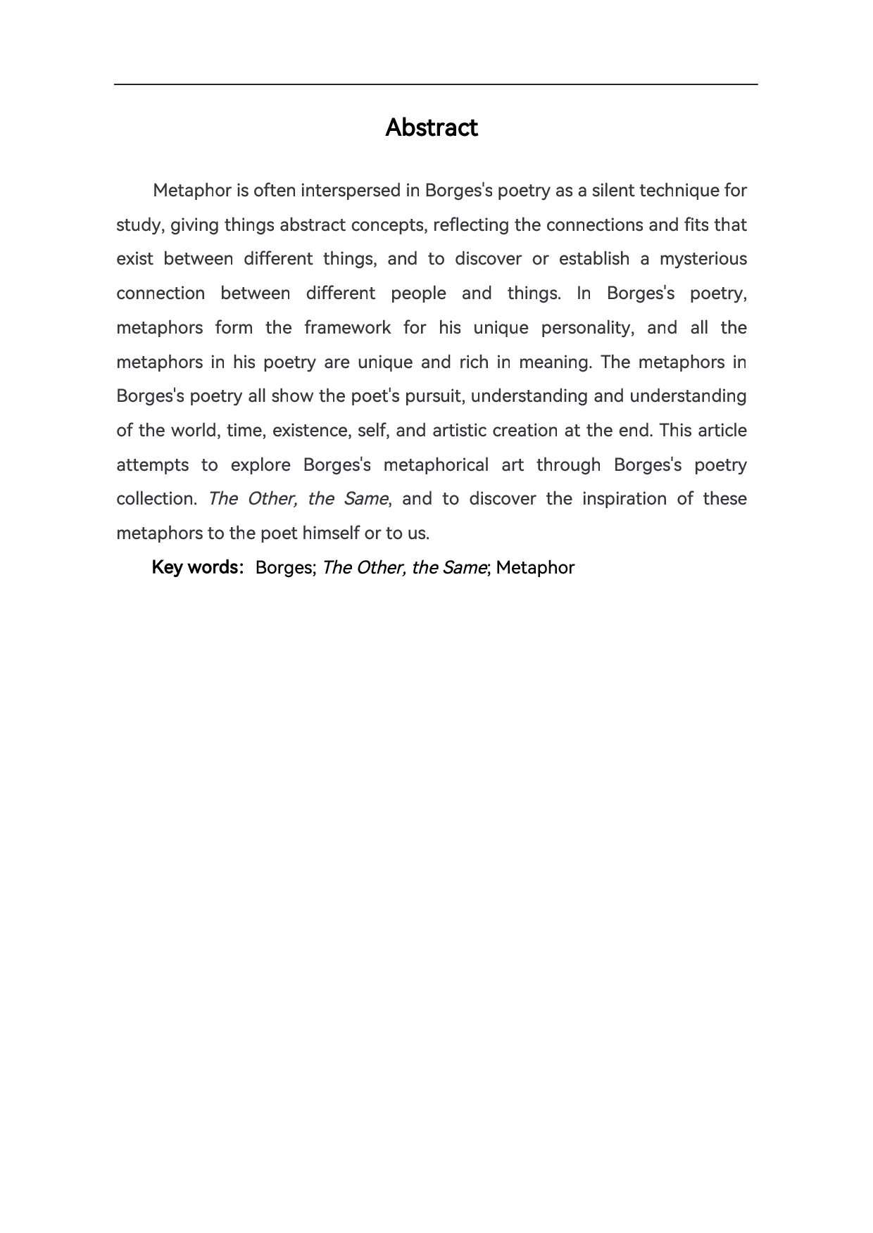 浅析博尔赫斯诗集《另一个，同一个》中隐喻艺术-6954字.pdf 第3页