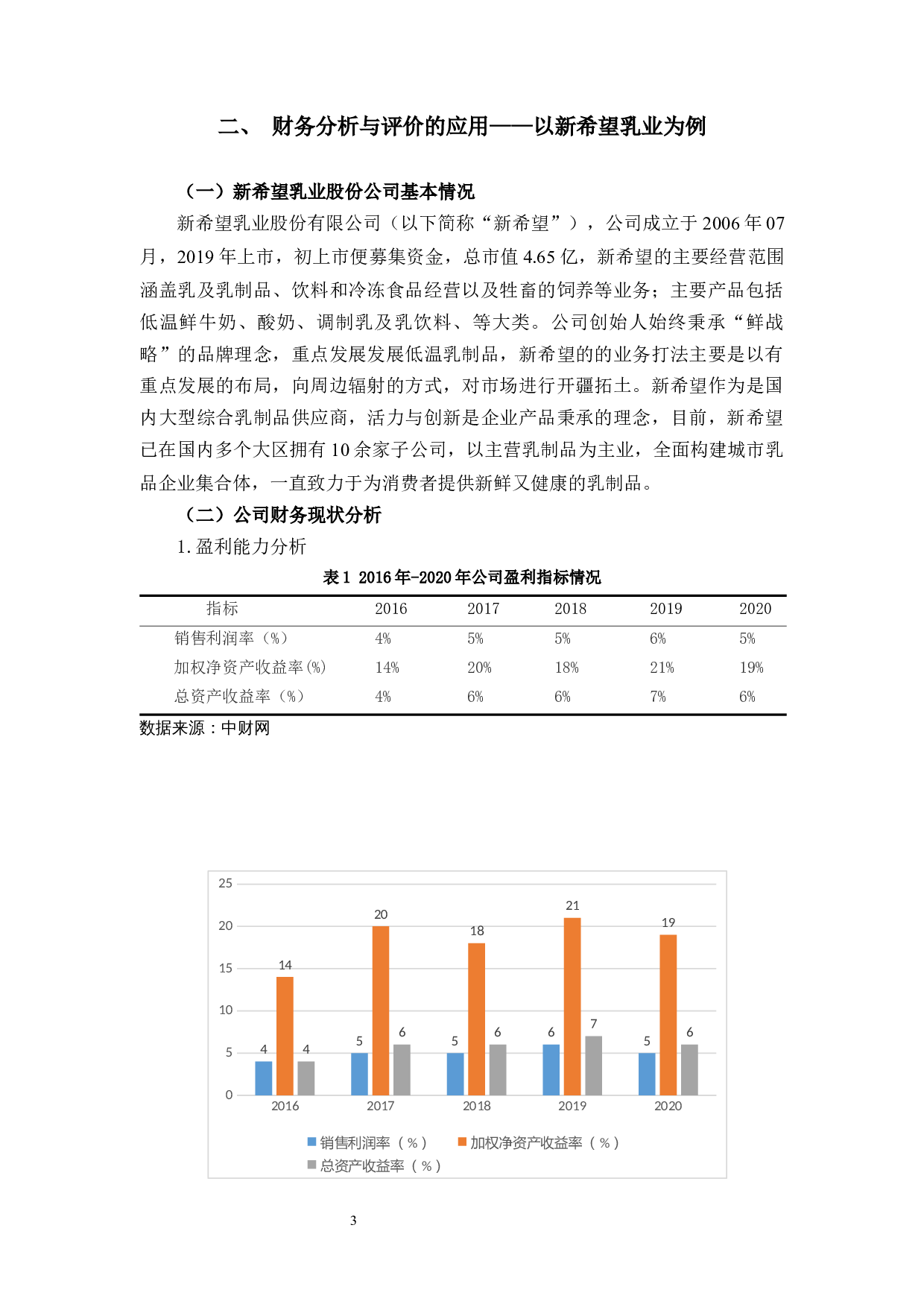新希望乳业财务分析与评价应用研究-11075字.docx 第8页