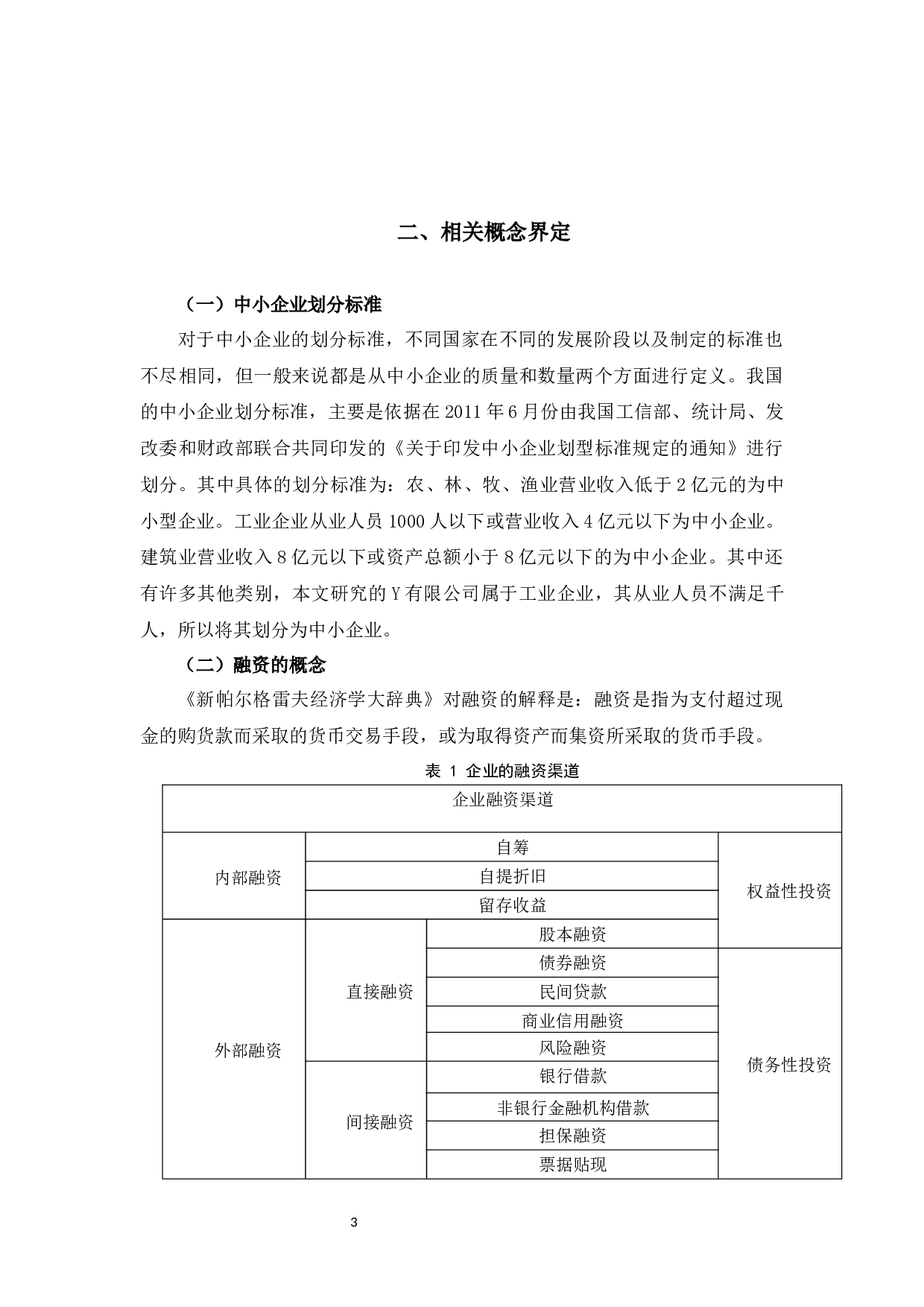 中小企业融资存在的问题及对策研究&mdash;&mdash;以杭州Y公司为例-11304字.docx 第8页