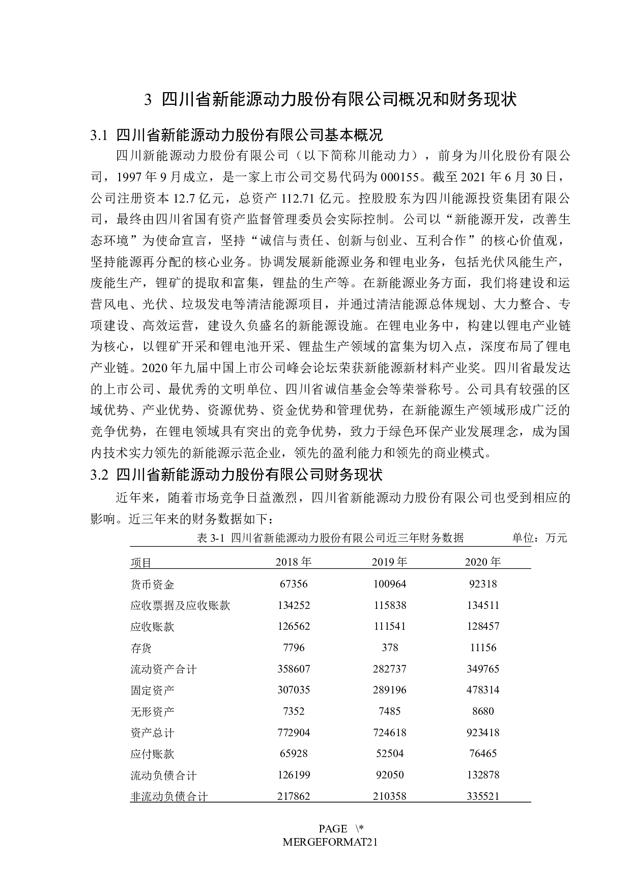四川省新能源动力股份有限公司财务风险分析-11912字.docx 第9页
