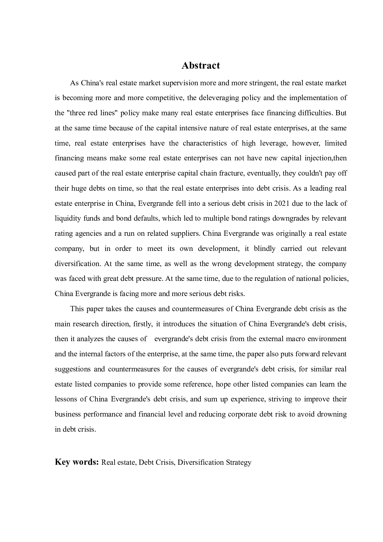 中国恒大债务危机成因及对策研究-30892字.pdf 第2页