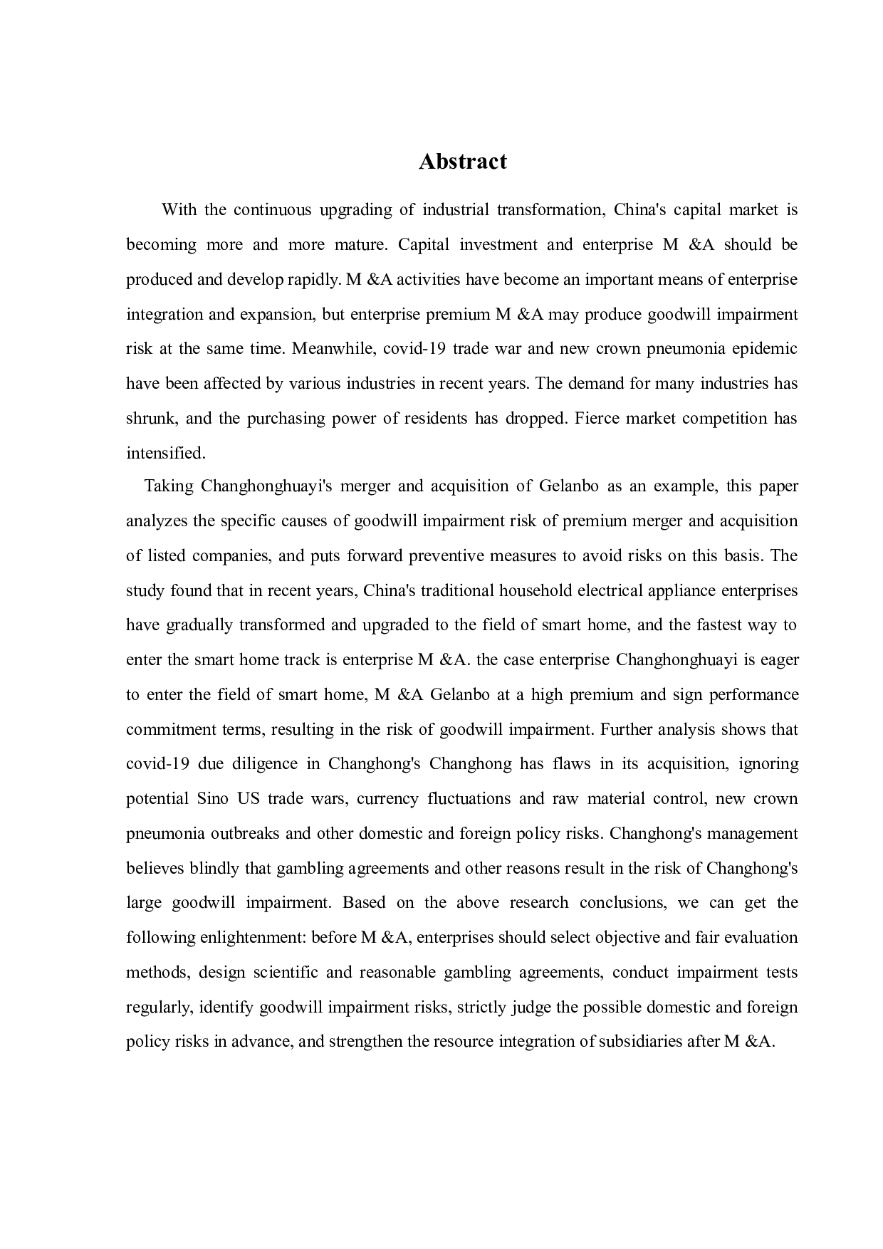 长虹华意并购格兰博的商誉减值问题研究-25449字.docx 第3页