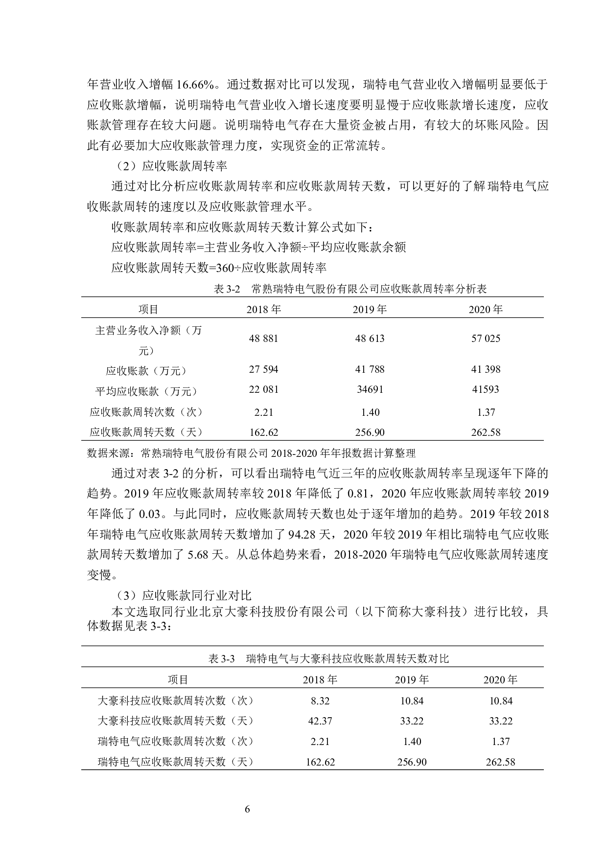 常熟瑞特电气股份有限公司应收账款管理问题研究-14224字.docx 第10页