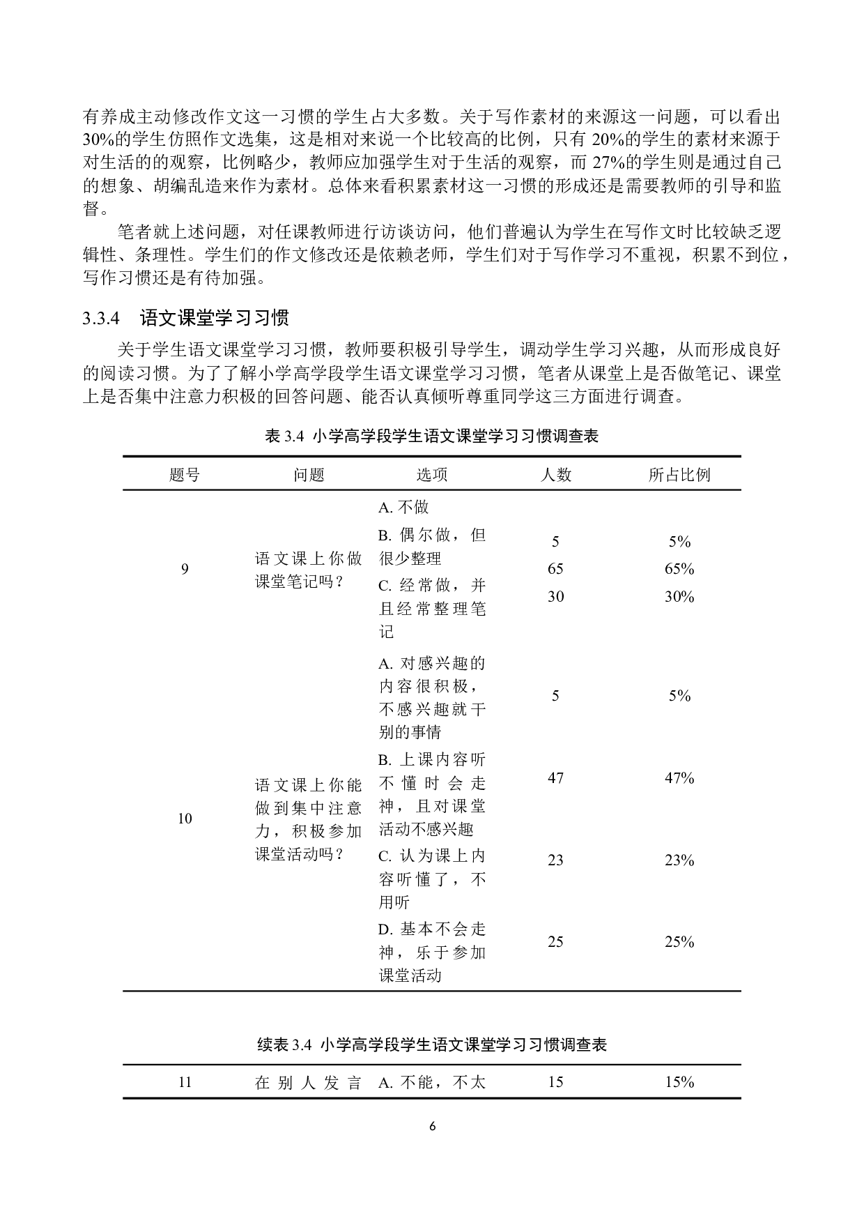 小学高学段学生语文学习习惯存在问题及对策研究-16895字.docx 第10页